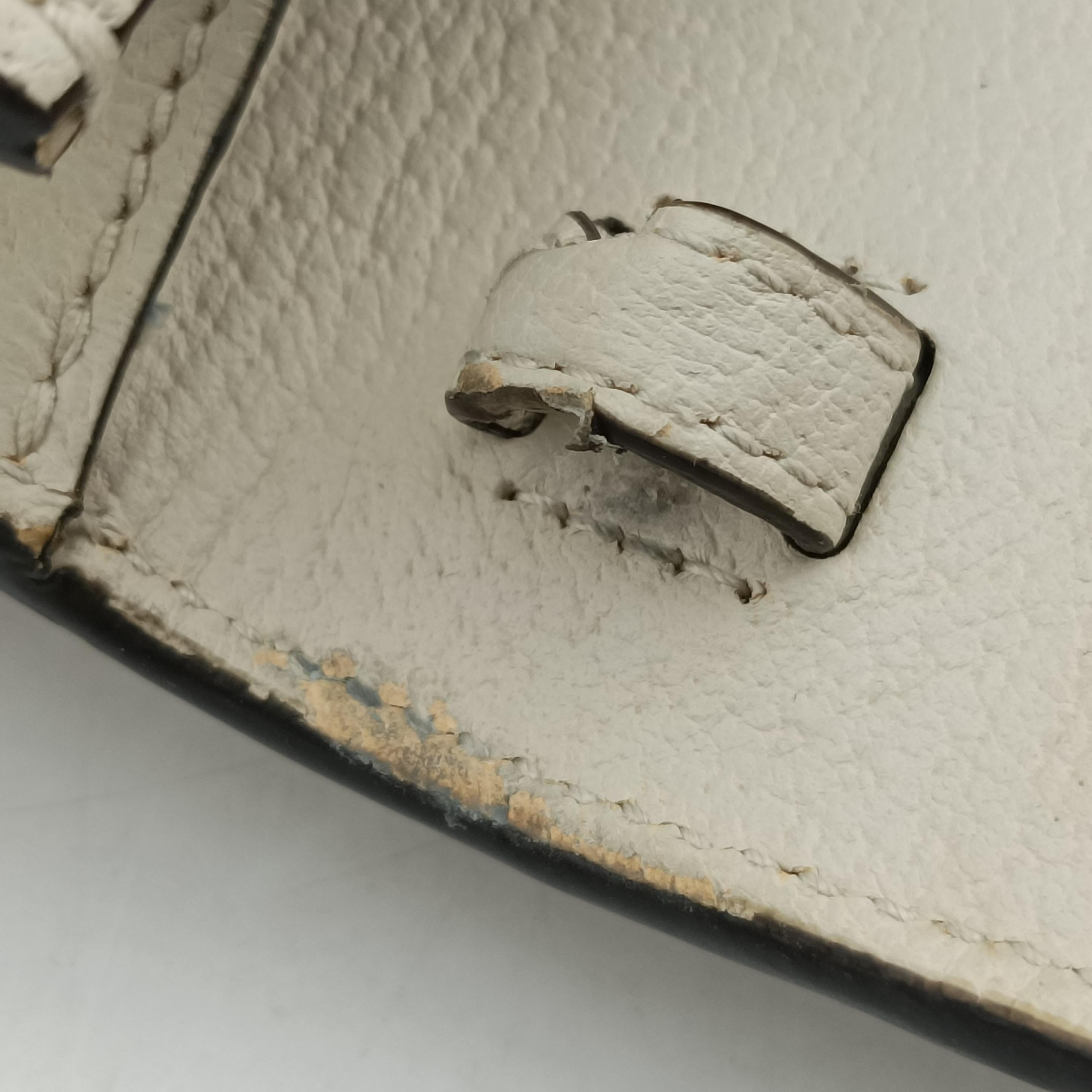 Pre-owned Gucci Sylvie White Leather 470270 shoulderbag | stylenewstar