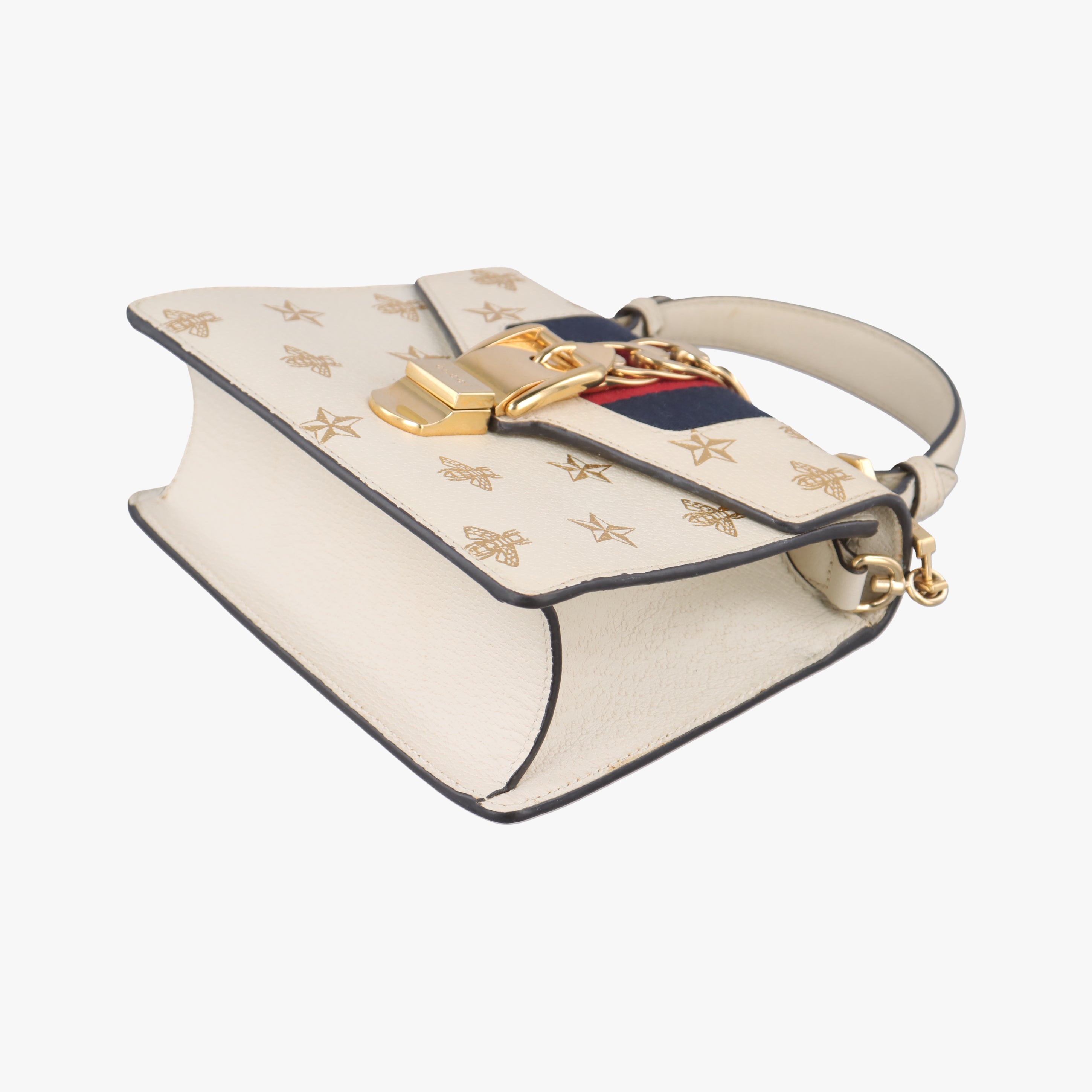 Pre-owned Gucci Sylvie White Leather 470270 shoulderbag | stylenewstar