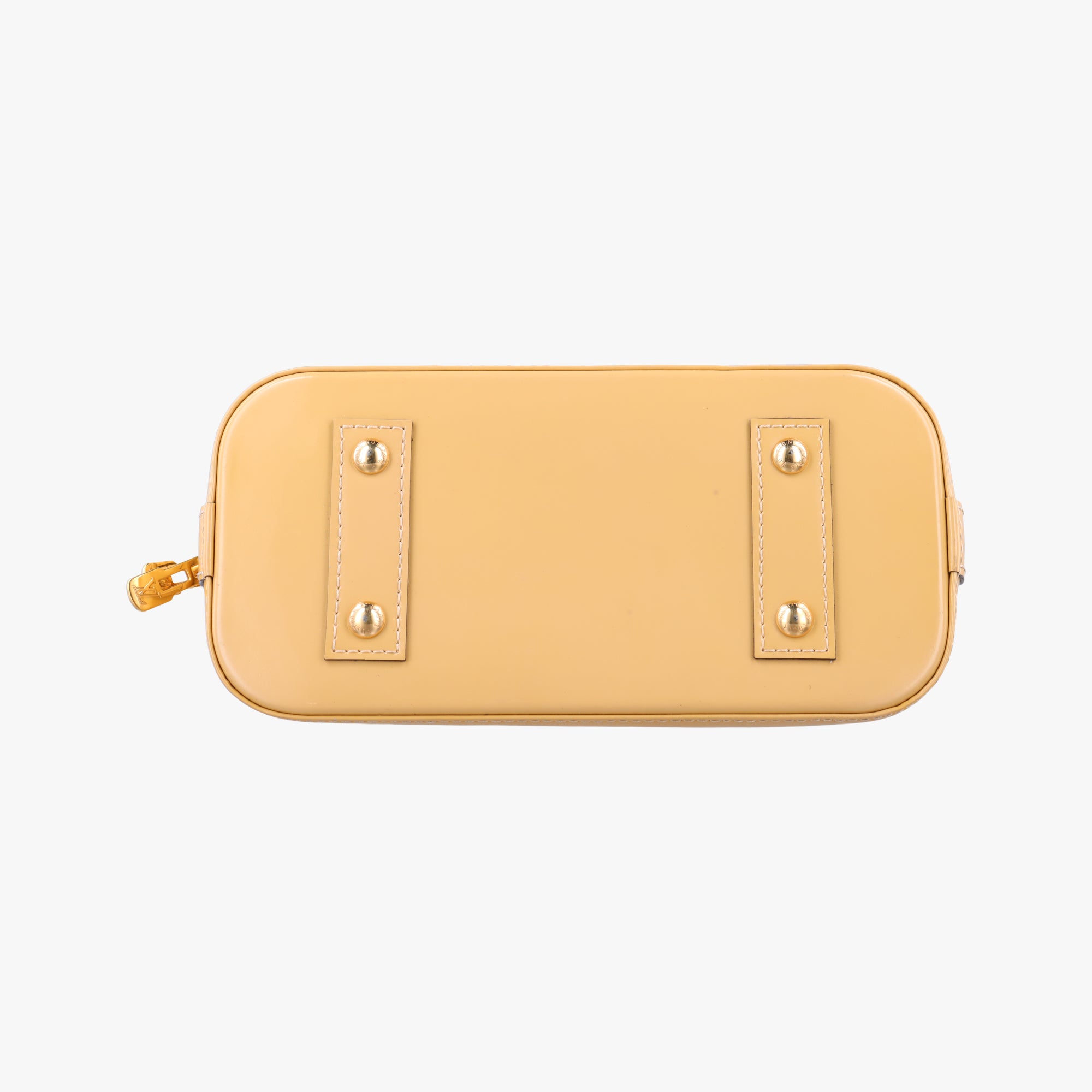 Secondhand Louis Vuitton Alma BB Citrine Vernis M90104 shoulderbag | stylenewstar