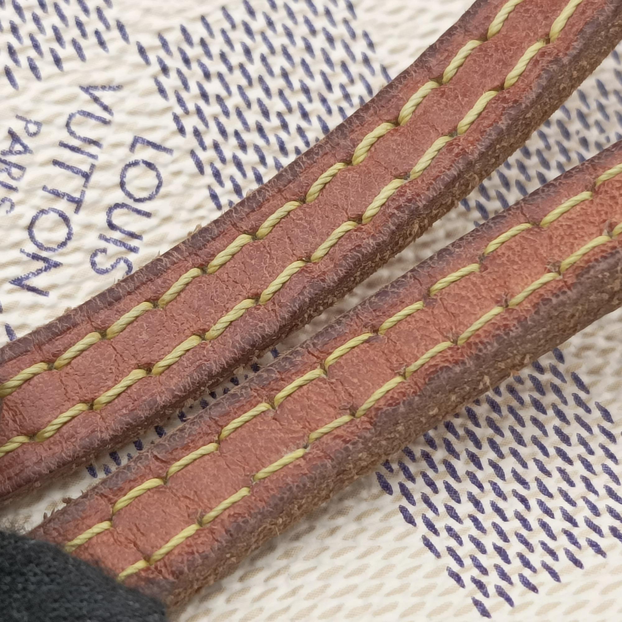 Pre-owned Louis Vuitton NEVERFULL MM AZUR Damier Canvas N51107 shoulderbag | stylenewstar