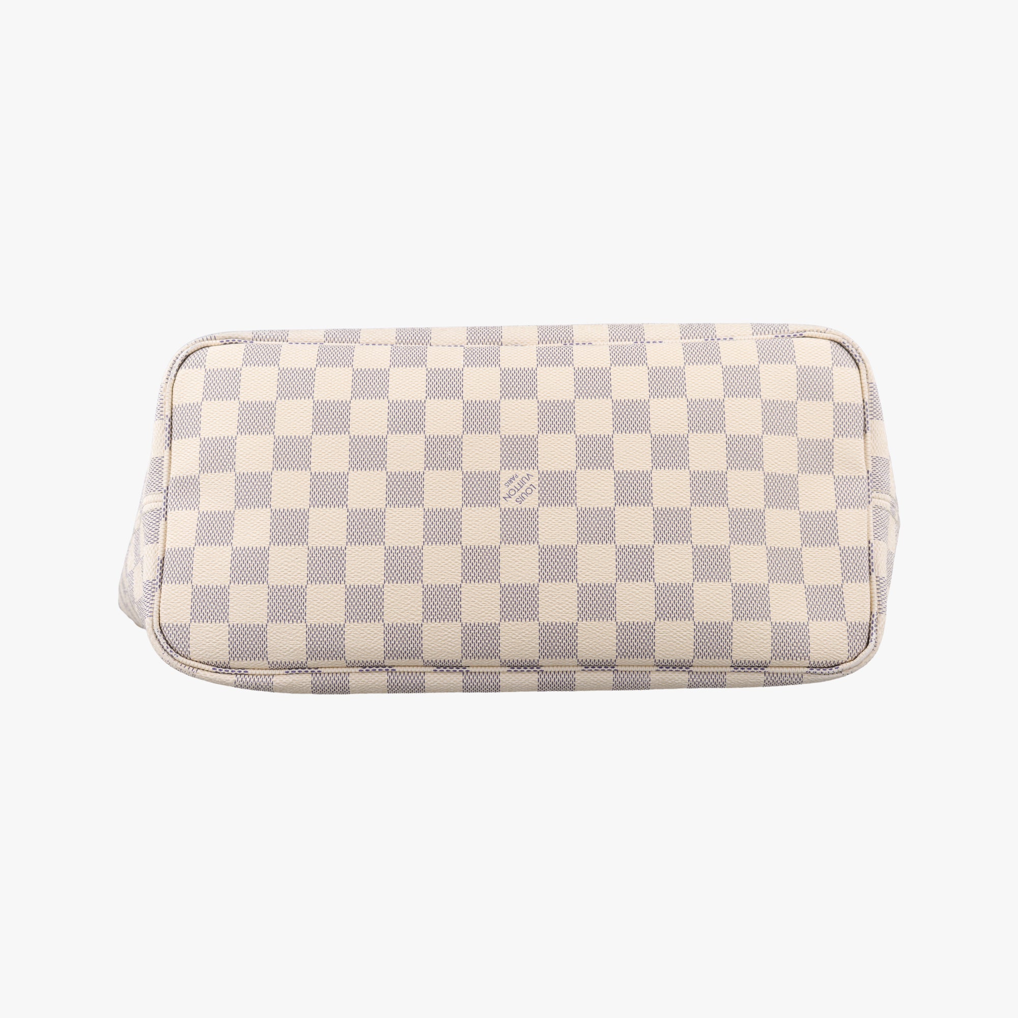 Pre-owned Louis Vuitton NEVERFULL MM AZUR Damier Canvas N51107 shoulderbag | stylenewstar
