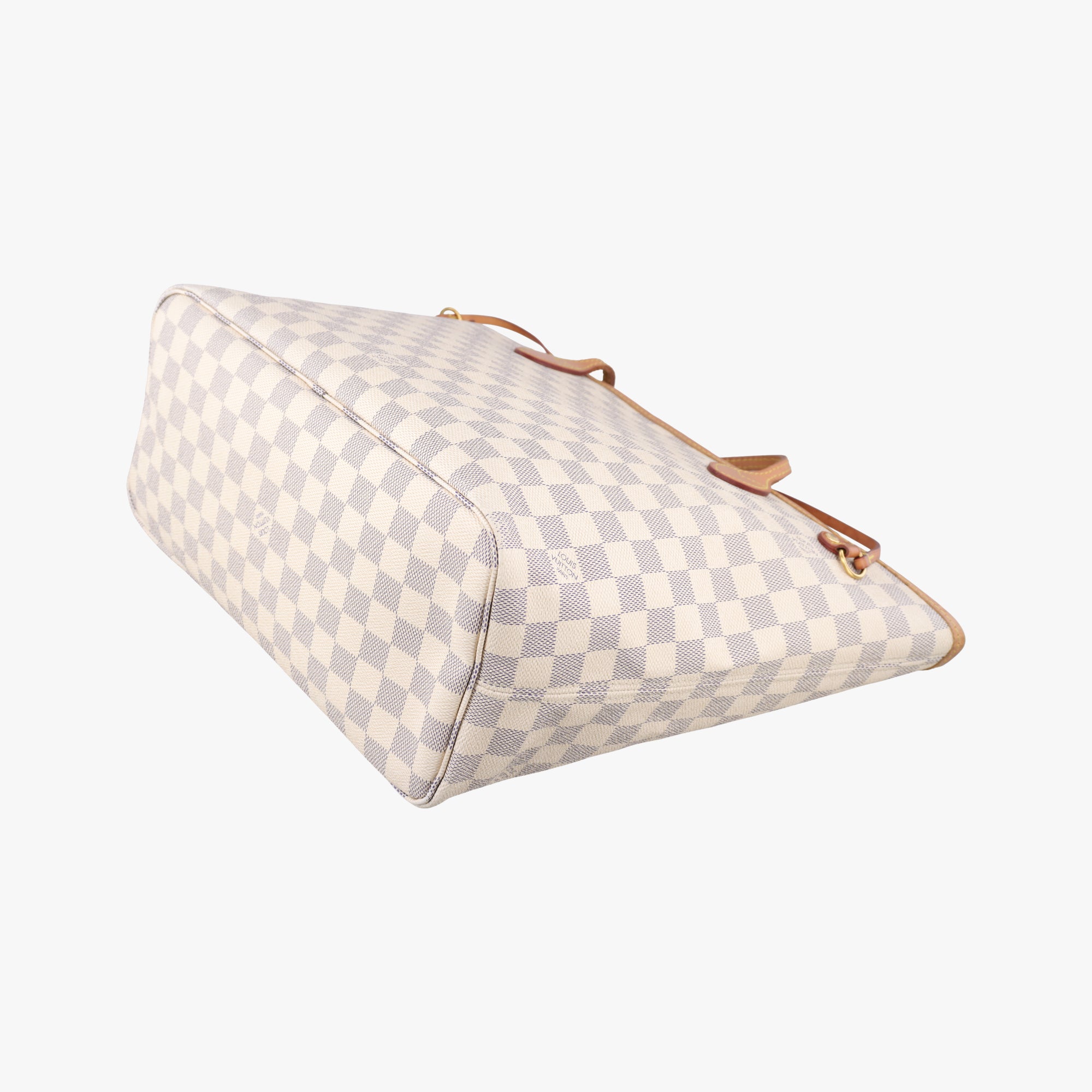 Pre-owned Louis Vuitton NEVERFULL MM AZUR Damier Canvas N51107 shoulderbag | stylenewstar
