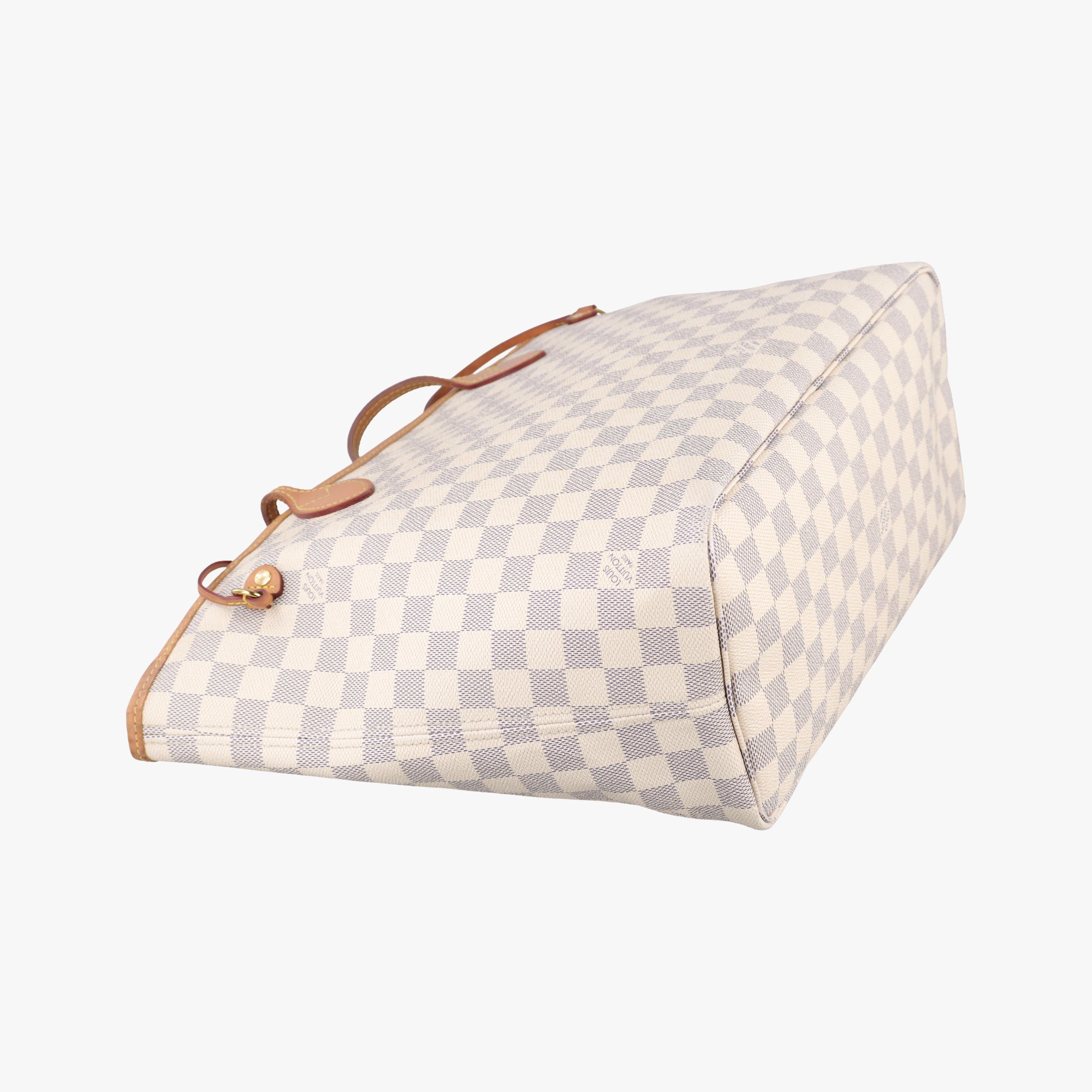 Pre-owned Louis Vuitton NEVERFULL MM AZUR Damier Canvas N51107 shoulderbag | stylenewstar