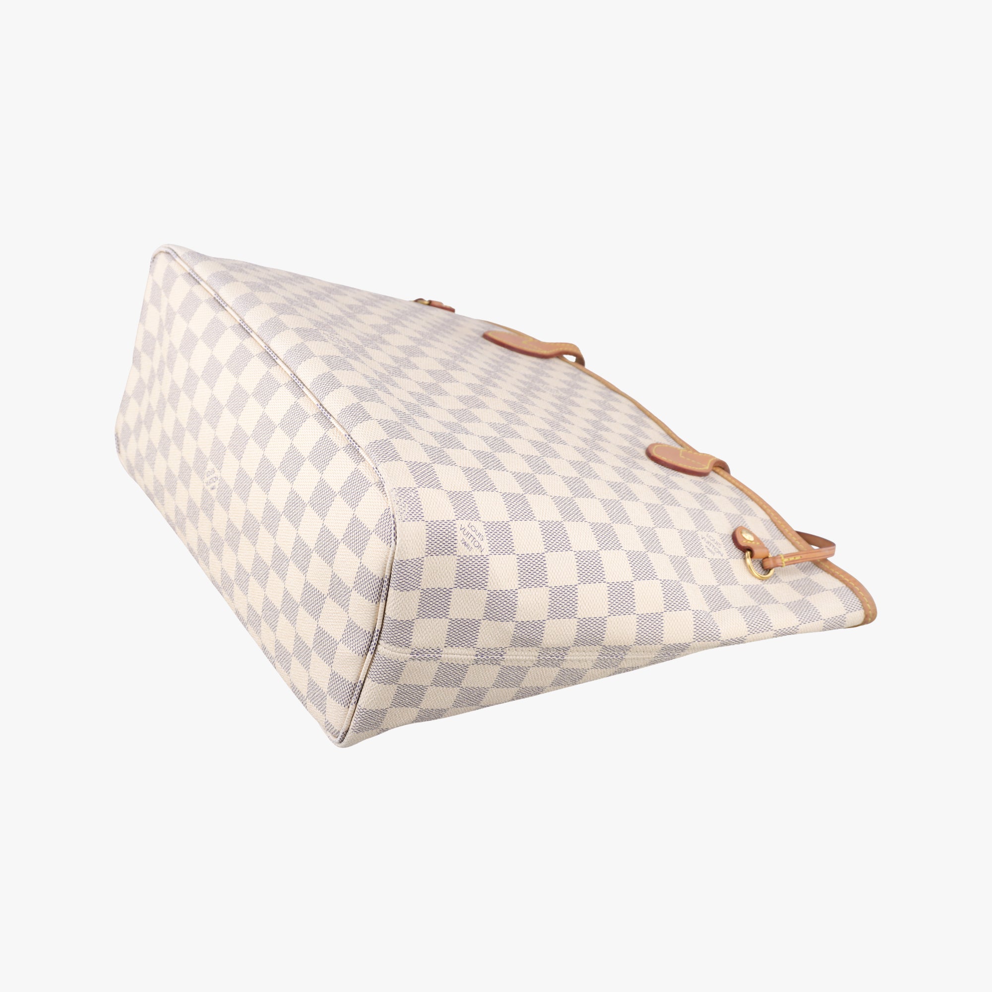 Pre-owned Louis Vuitton NEVERFULL MM AZUR Damier Canvas N51107 shoulderbag | stylenewstar
