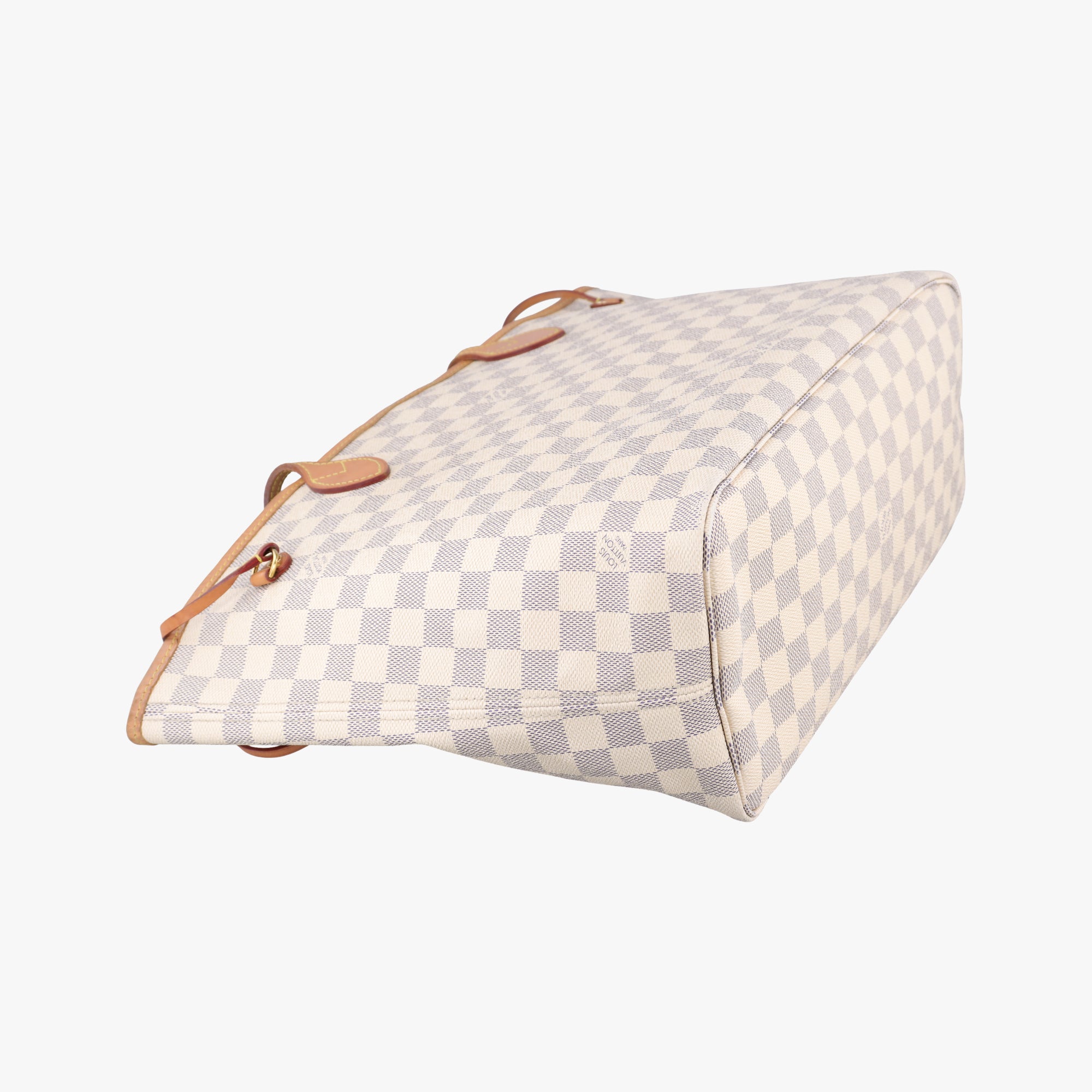 Pre-owned Louis Vuitton NEVERFULL MM AZUR Damier Canvas N51107 shoulderbag | stylenewstar