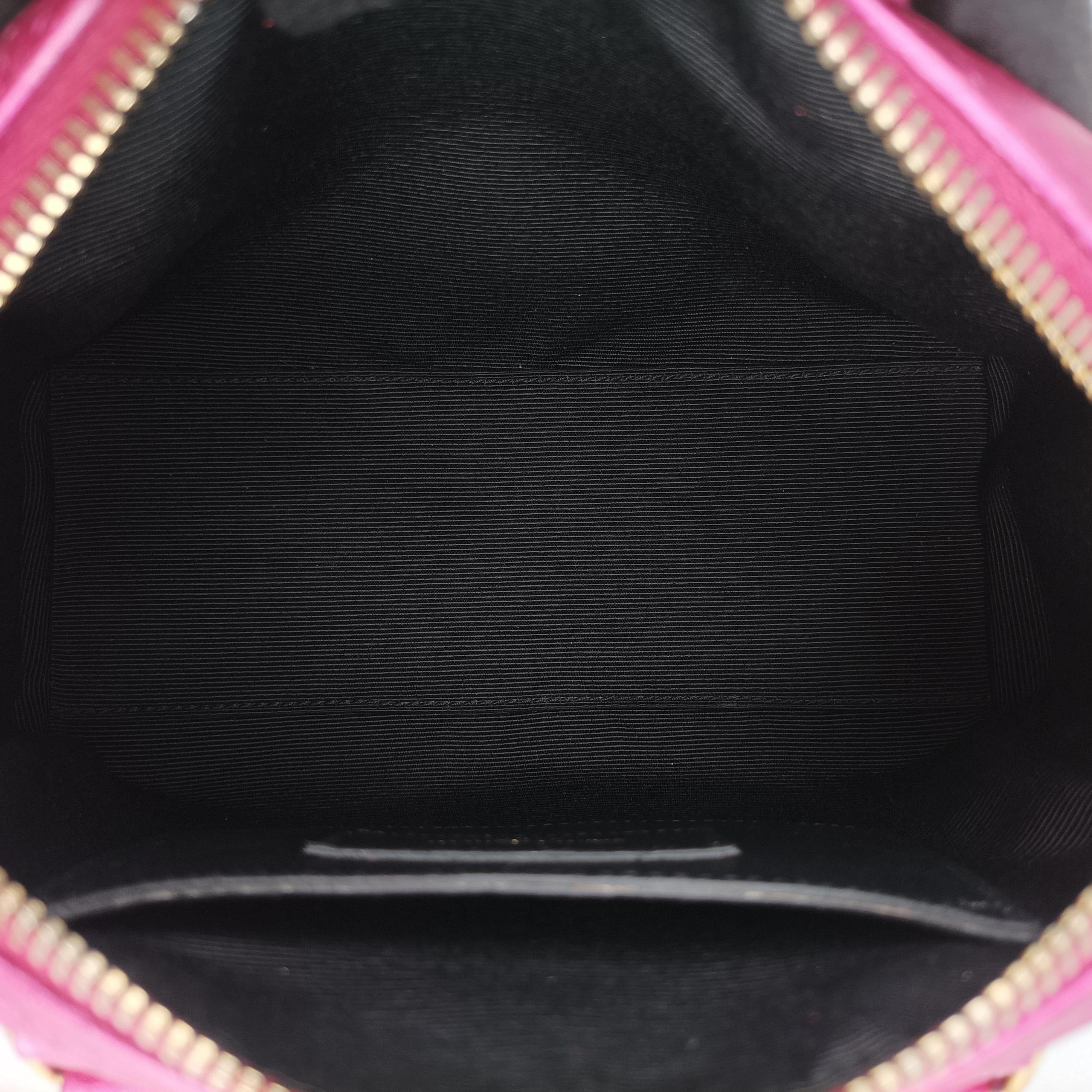 Secondhand Yves Saint Laurent CLASSIC BABY DUFFLE Rose Leather 340238 shoulderbag | stylenewstar