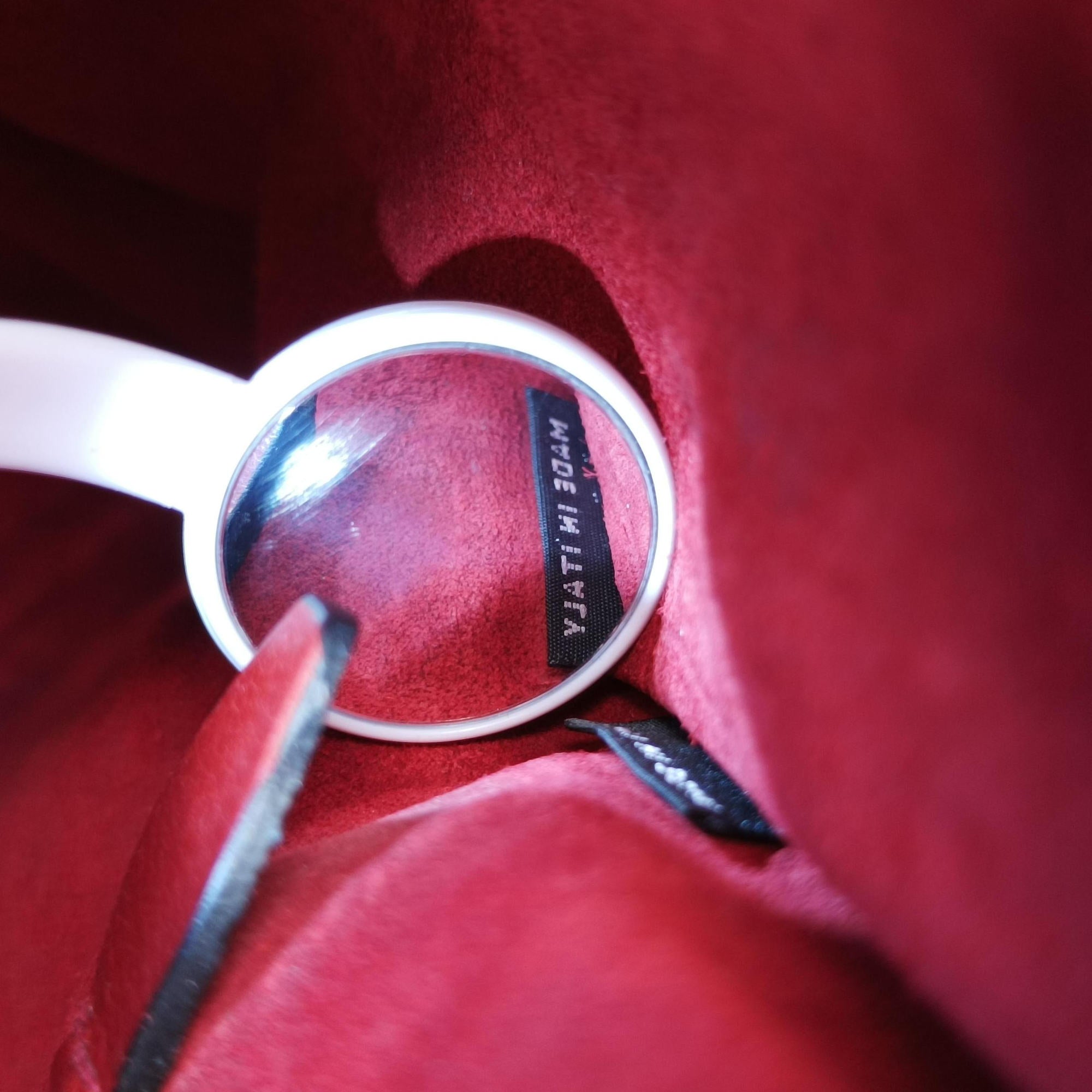 Vintage Prada Twin Pocket Double Handle Tote Red Leather BN2625 handbag | stylenewstar