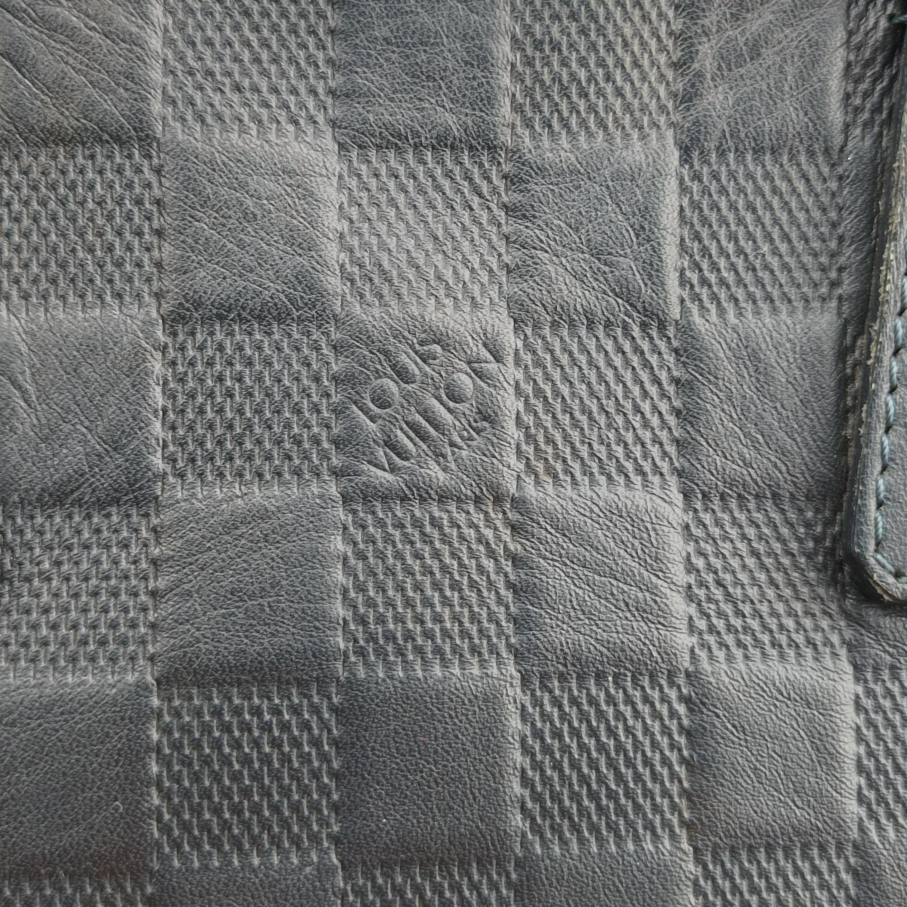 Pre-owned Louis Vuitton Porte-Document-Jour Business Cosmos Damier Infinie N41327 shoulderbag | stylenewstar