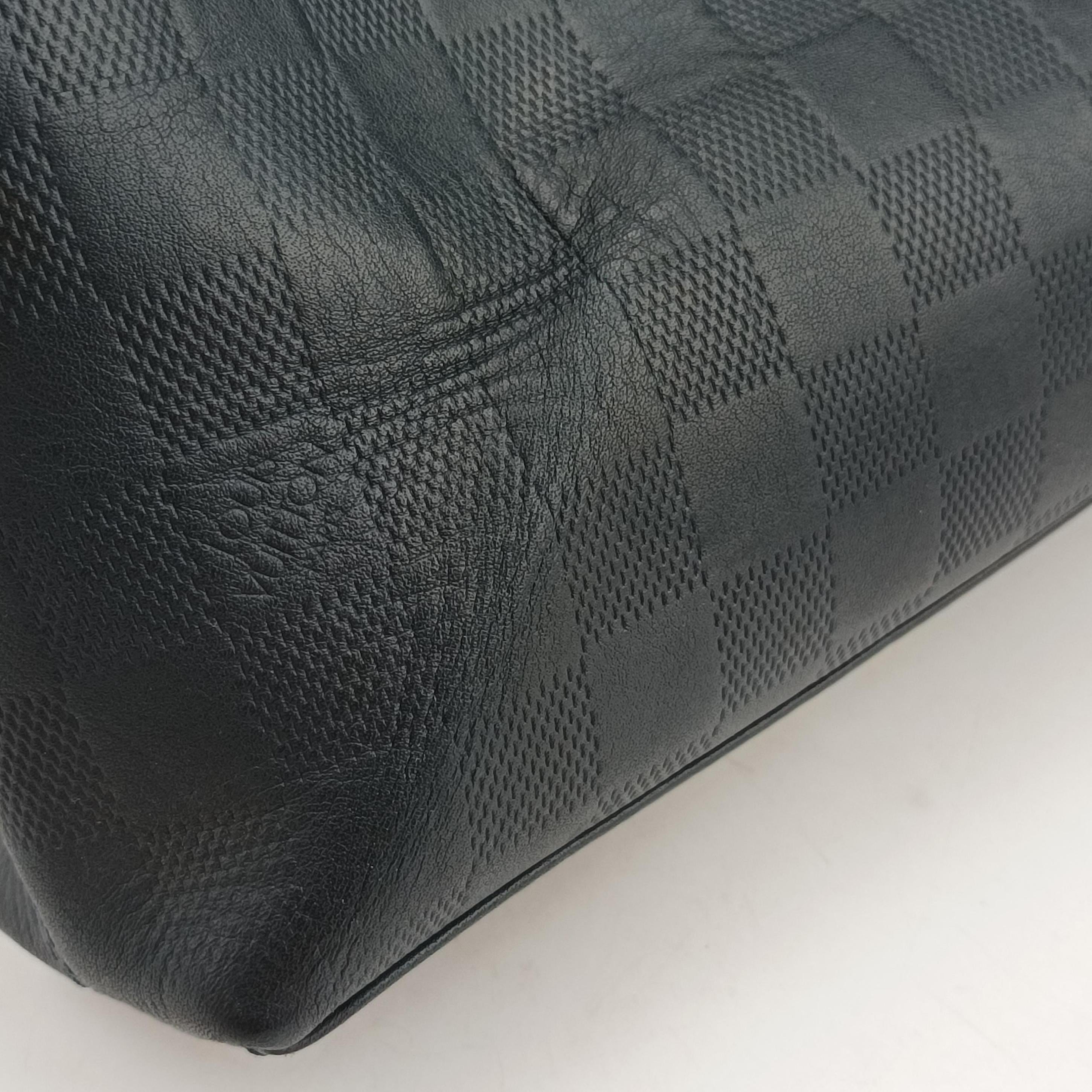 Pre-owned Louis Vuitton Porte-Document-Jour Business Cosmos Damier Infinie N41327 shoulderbag | stylenewstar