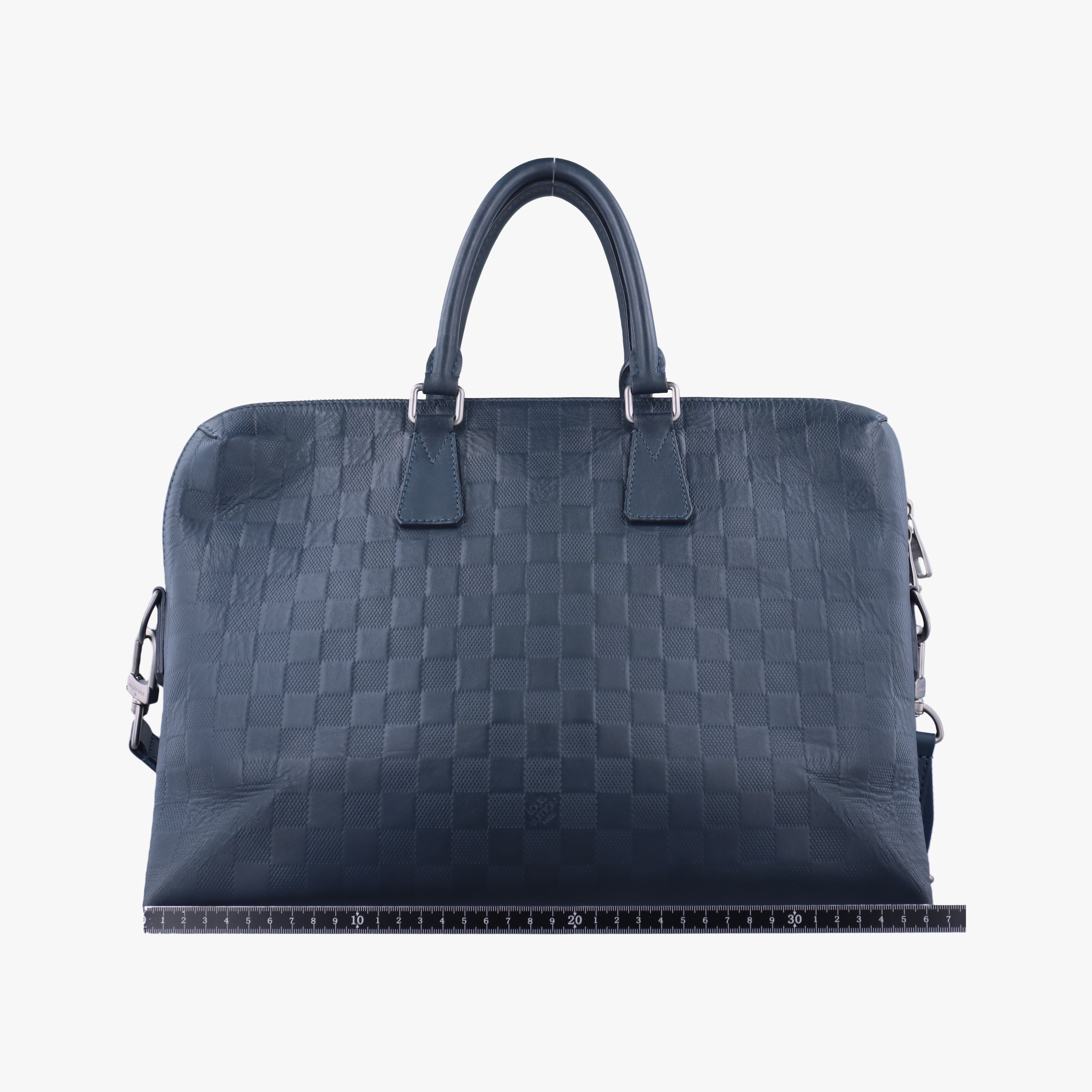 Pre-owned Louis Vuitton Porte-Document-Jour Business Cosmos Damier Infinie N41327 shoulderbag | stylenewstar