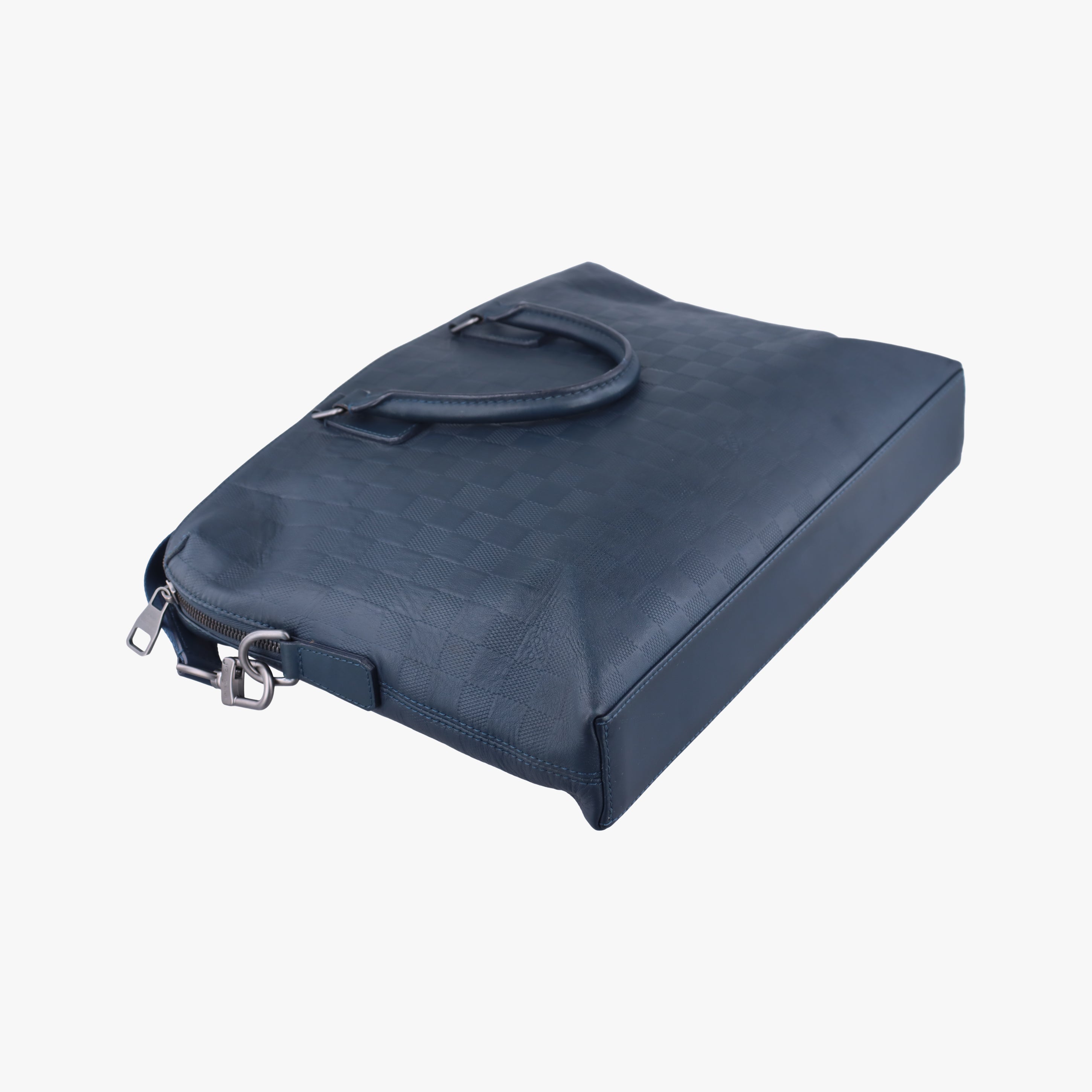 Pre-owned Louis Vuitton Porte-Document-Jour Business Cosmos Damier Infinie N41327 shoulderbag | stylenewstar