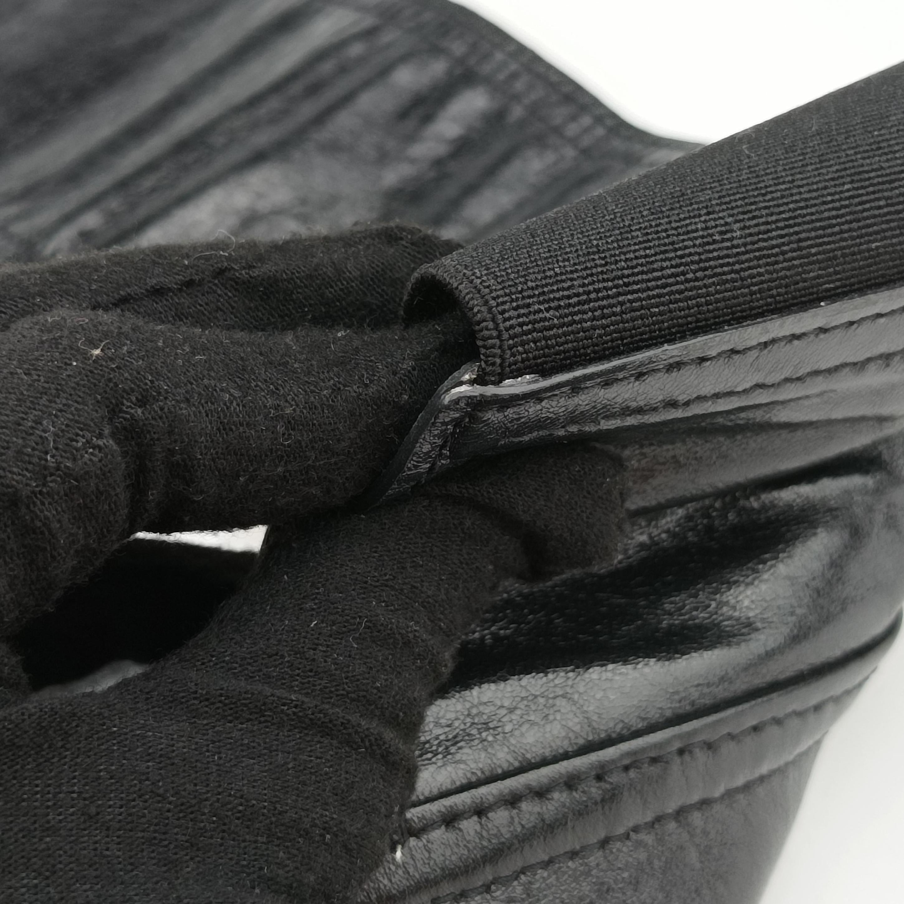 Secondhand Christian Dior Saddle Black leather  bum bag/waist bag | stylenewstar