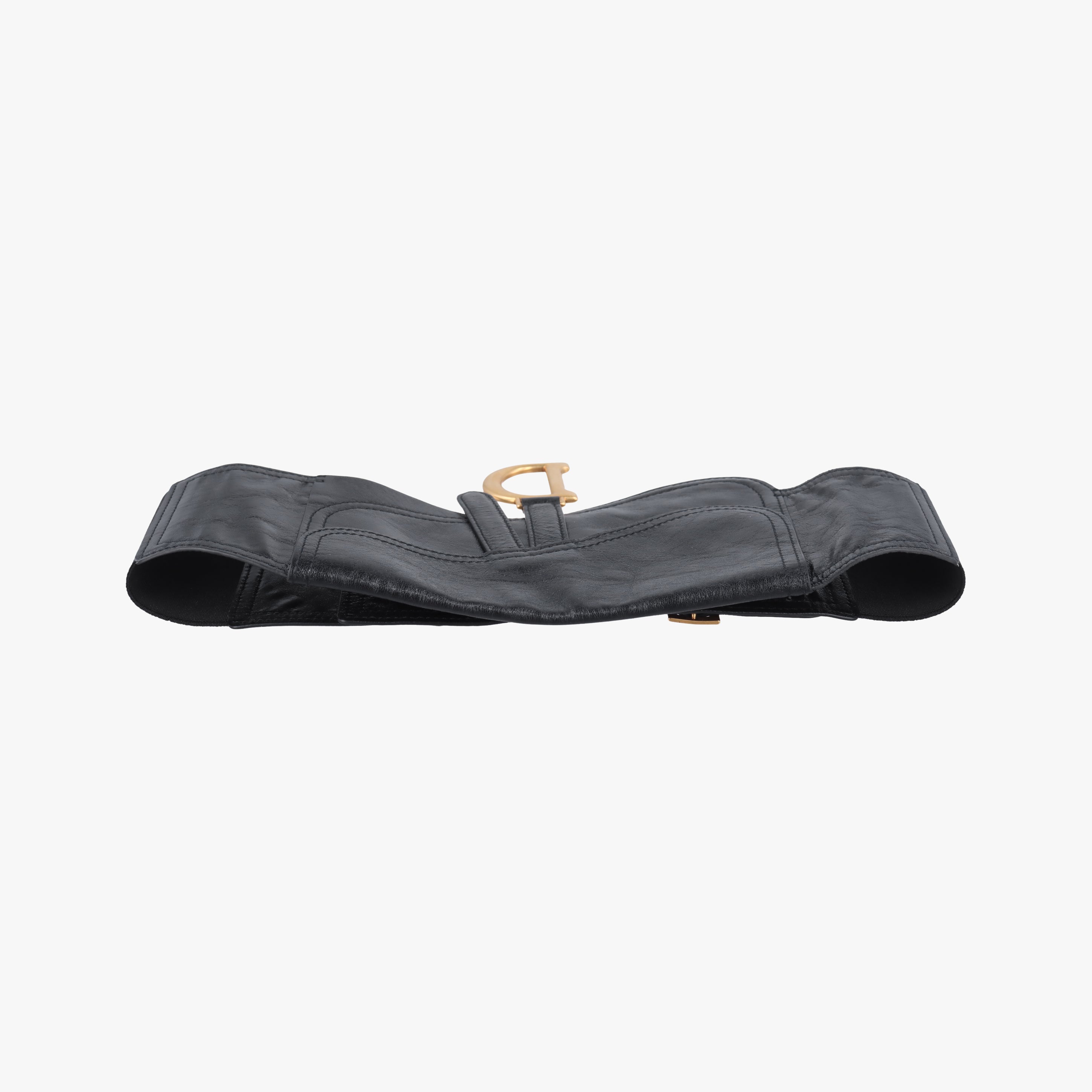 Secondhand Christian Dior Saddle Black leather  bum bag/waist bag | stylenewstar