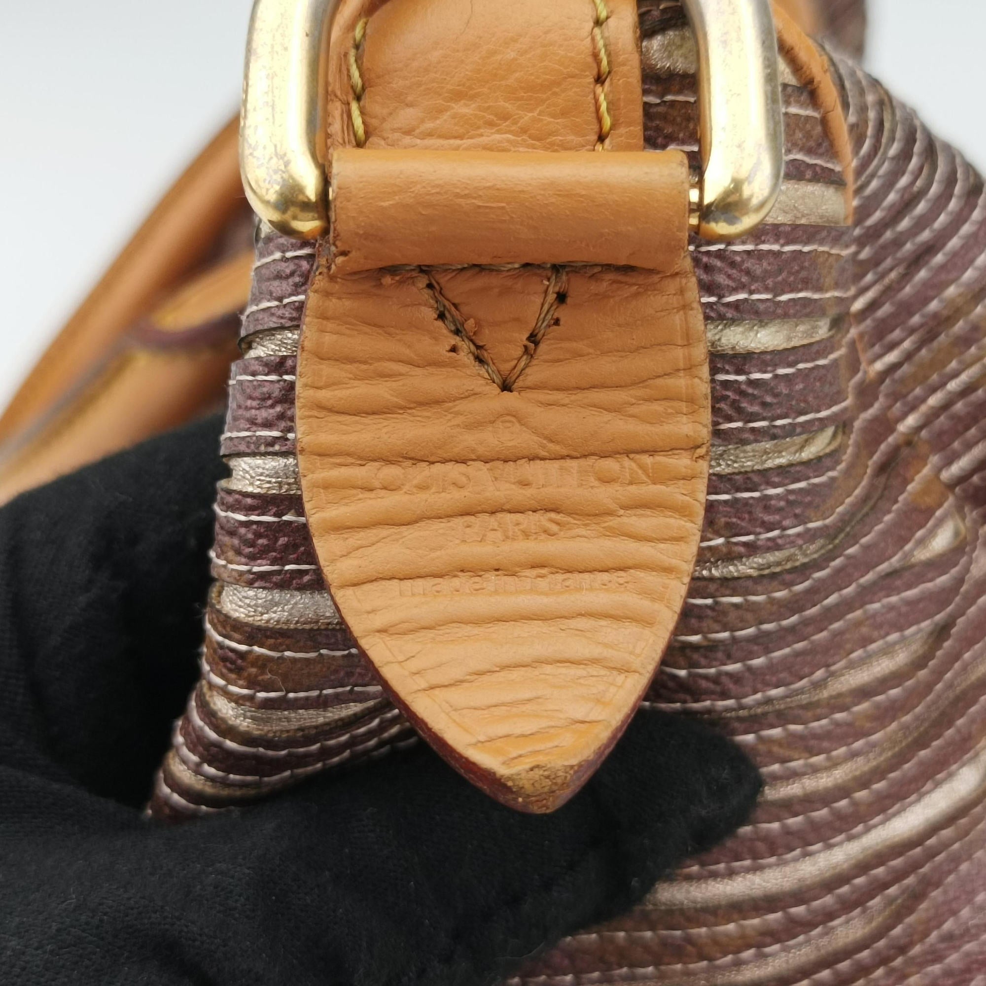 Pre-owned Louis Vuitton Eden Speedy Bandouliere 30 Peche Monogram Eden Canvas M40357 shoulderbag | stylenewstar