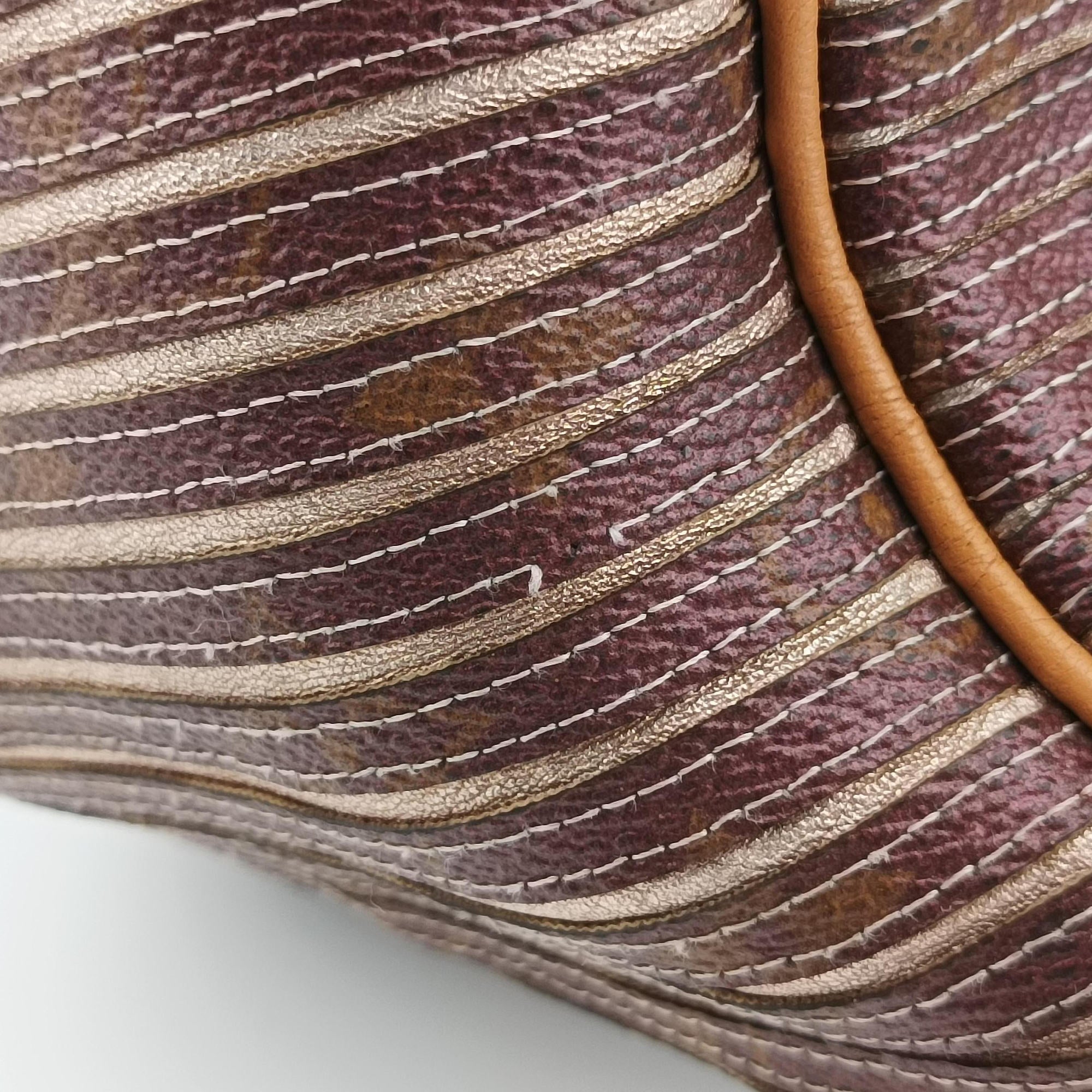 Pre-owned Louis Vuitton Eden Speedy Bandouliere 30 Peche Monogram Eden Canvas M40357 shoulderbag | stylenewstar