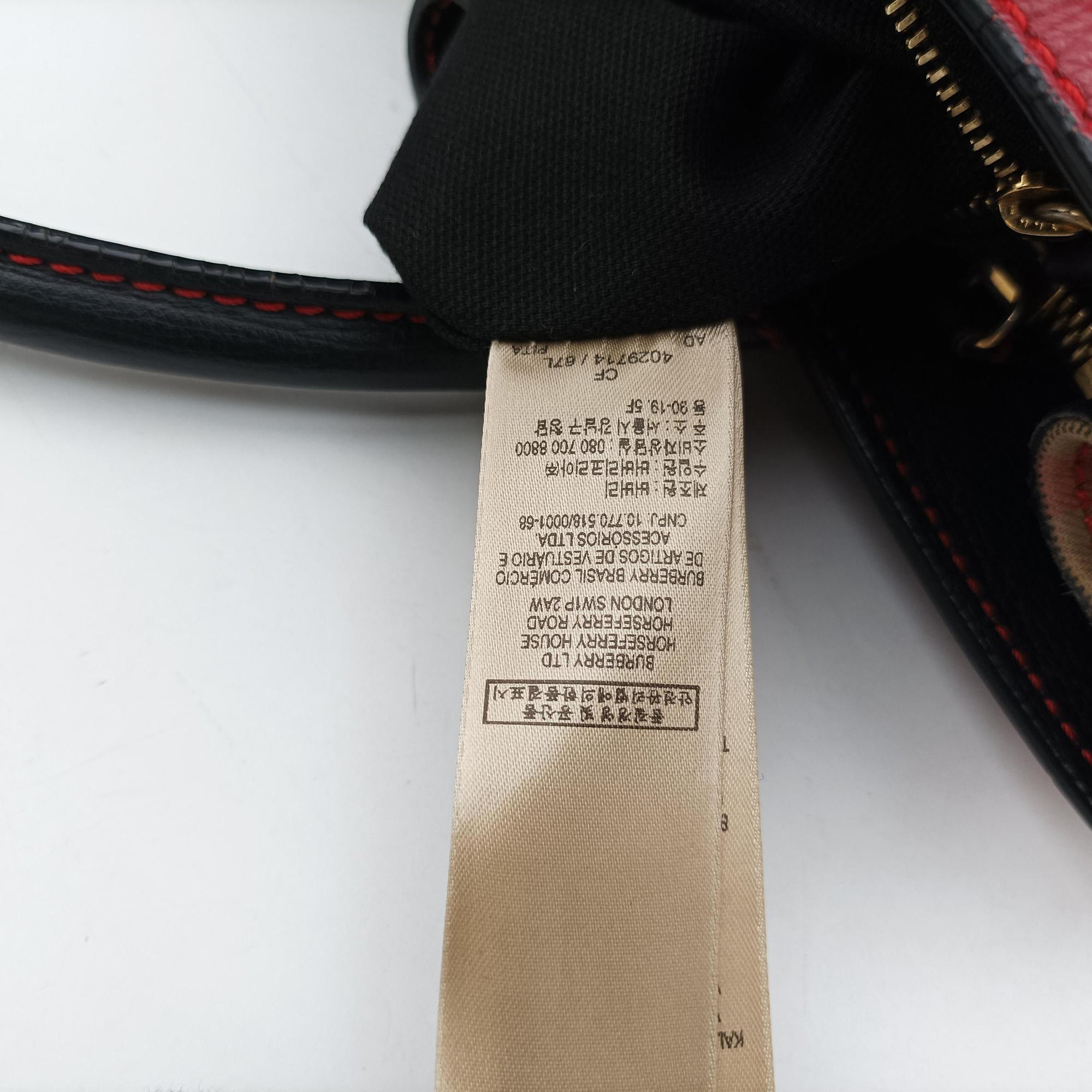 Pre-owned Burberry Banner Patchwork Medium Tote Multicolour Leather CF 402 handbag | stylenewstar