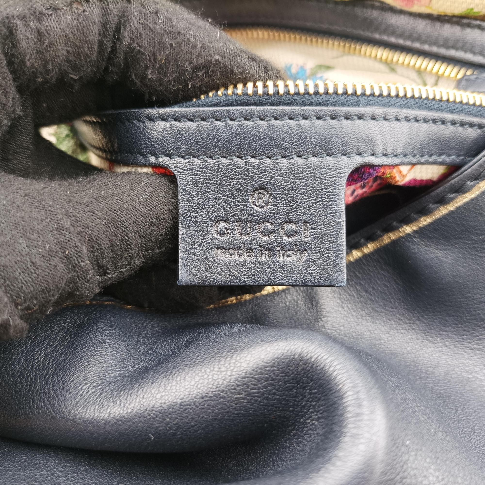 Pre-owned Gucci New Jackie Black Leather 281178 shoulderbag | stylenewstar