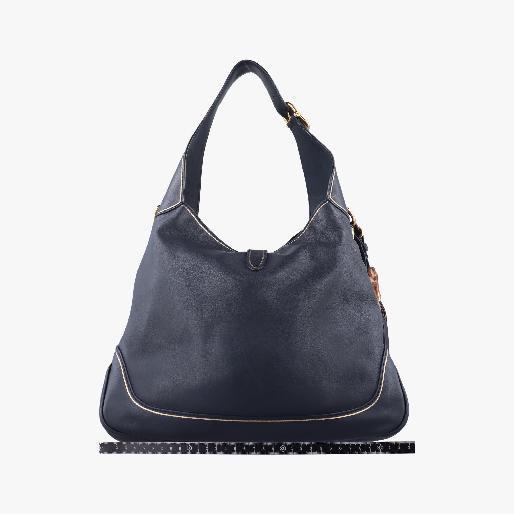 Pre-owned Gucci New Jackie Black Leather 281178 shoulderbag | stylenewstar
