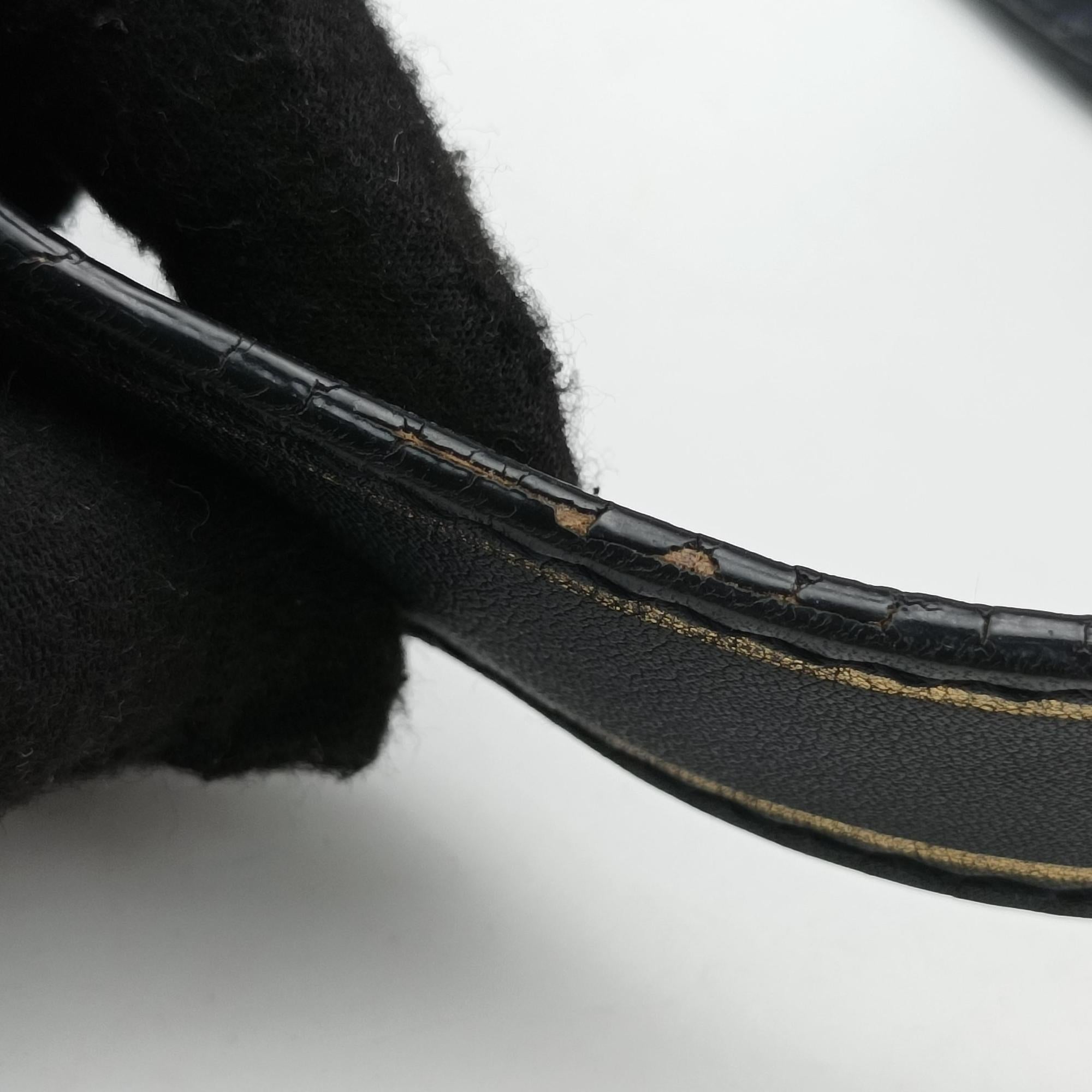 Pre-owned Gucci New Jackie Black Leather 281178 shoulderbag | stylenewstar
