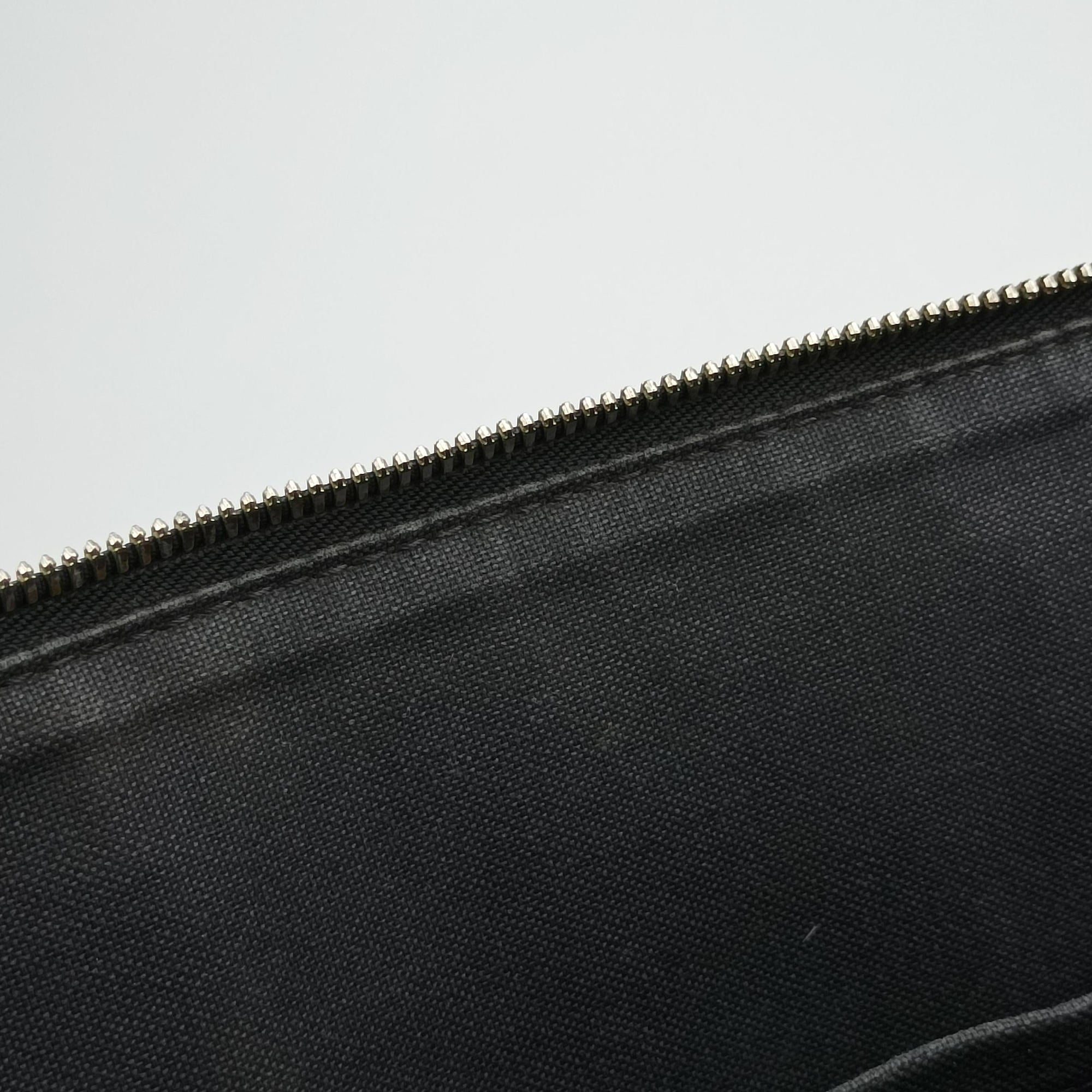 Pre-owned Louis Vuitton Porte Documents Jour Noir Damier Graphite N48224 shoulderbag | stylenewstar