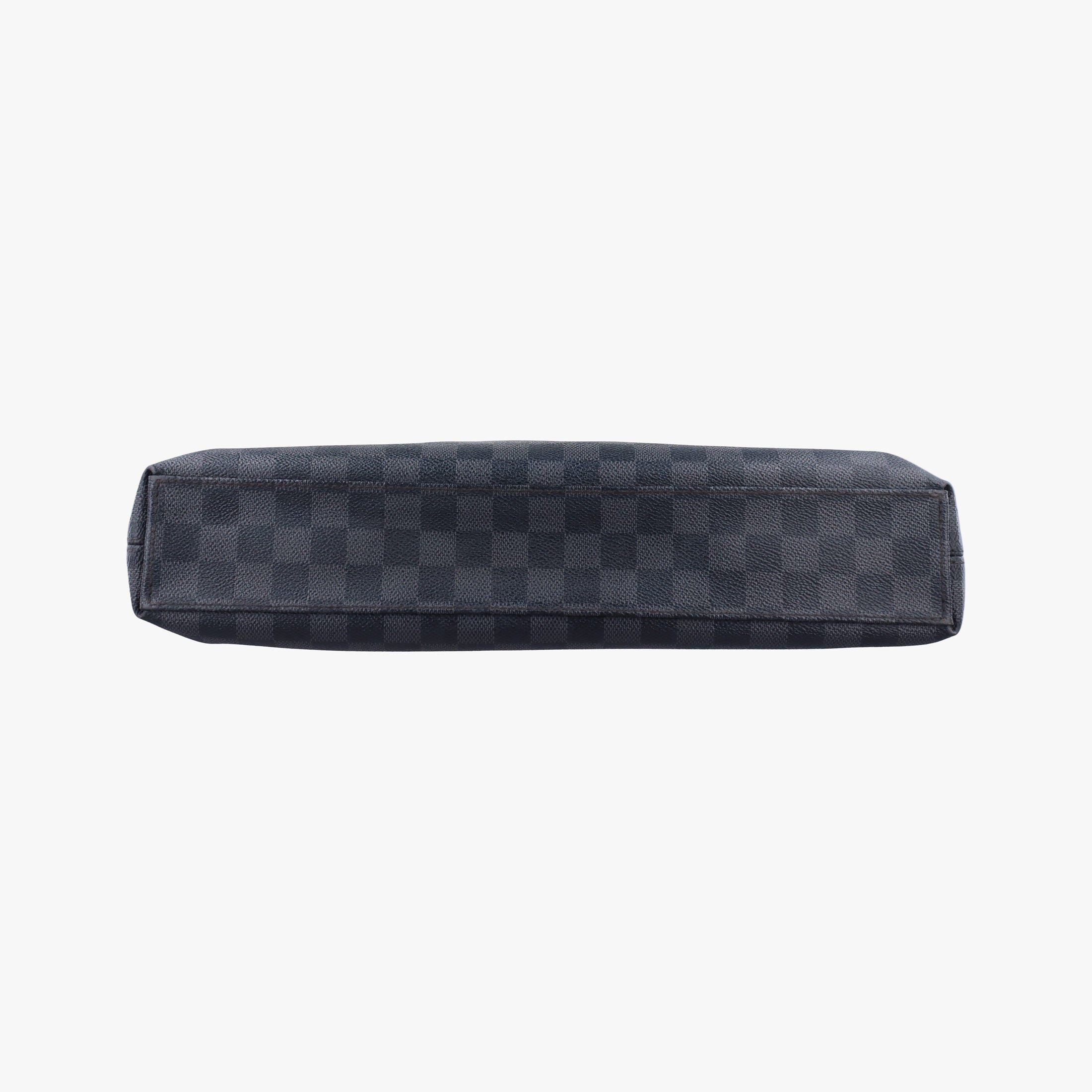 Pre-owned Louis Vuitton Porte Documents Jour Noir Damier Graphite N48224 shoulderbag | stylenewstar