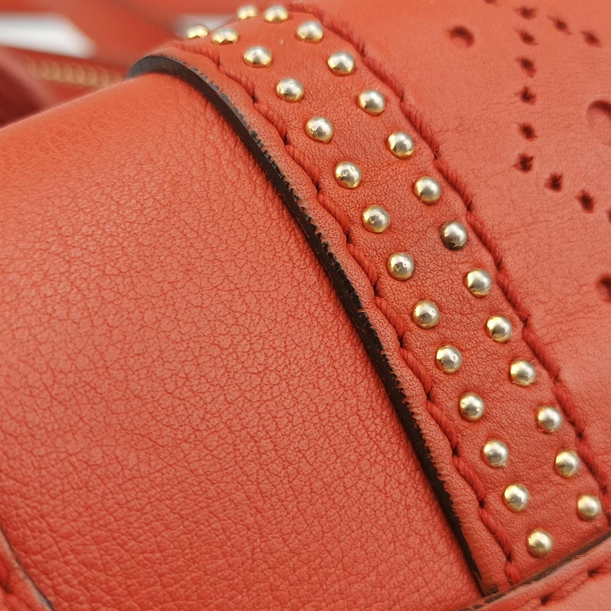Vintage Gucci Snaffle Bit Orange Leather 263956 shoulderbag | stylenewstar