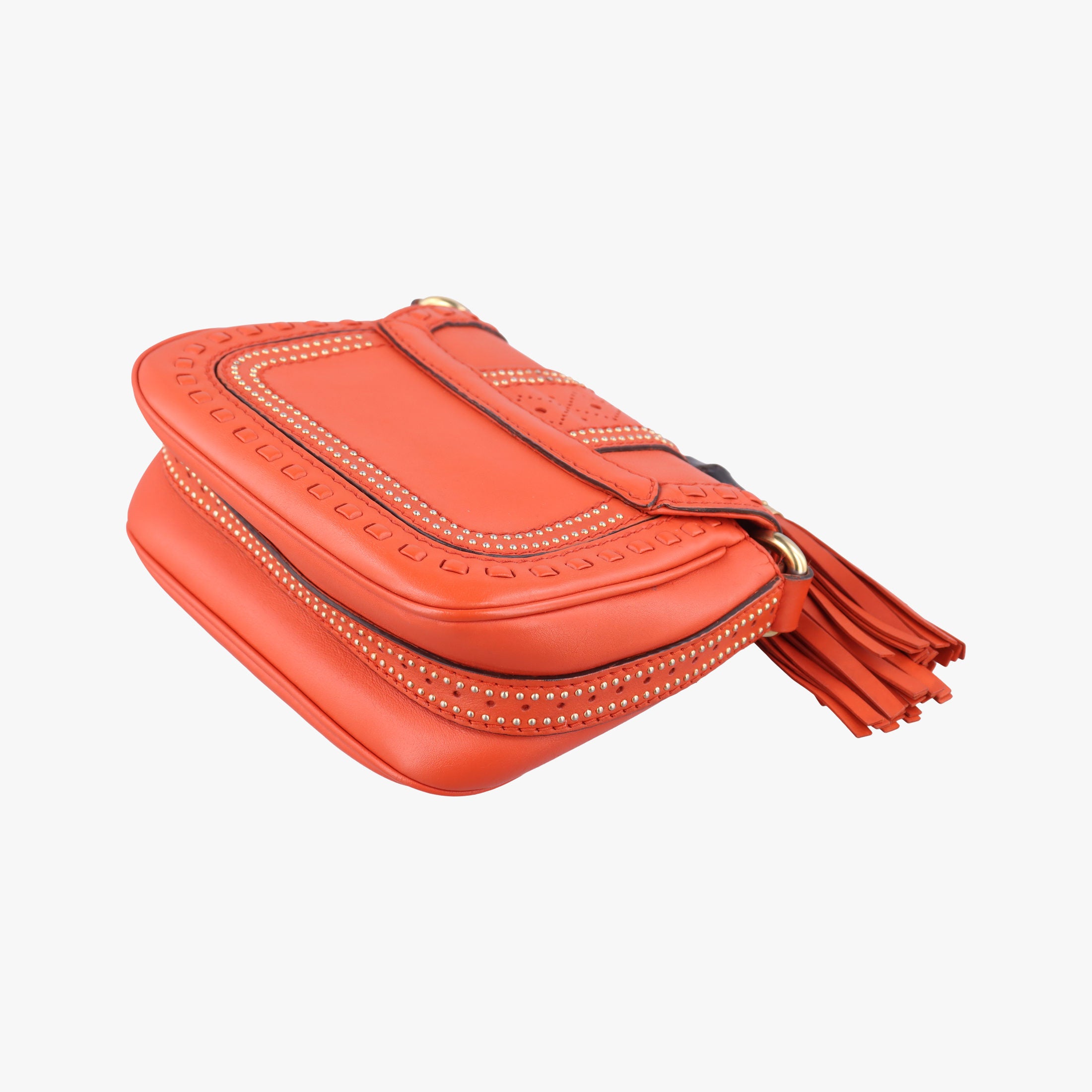 Vintage Gucci Snaffle Bit Orange Leather 263956 shoulderbag | stylenewstar