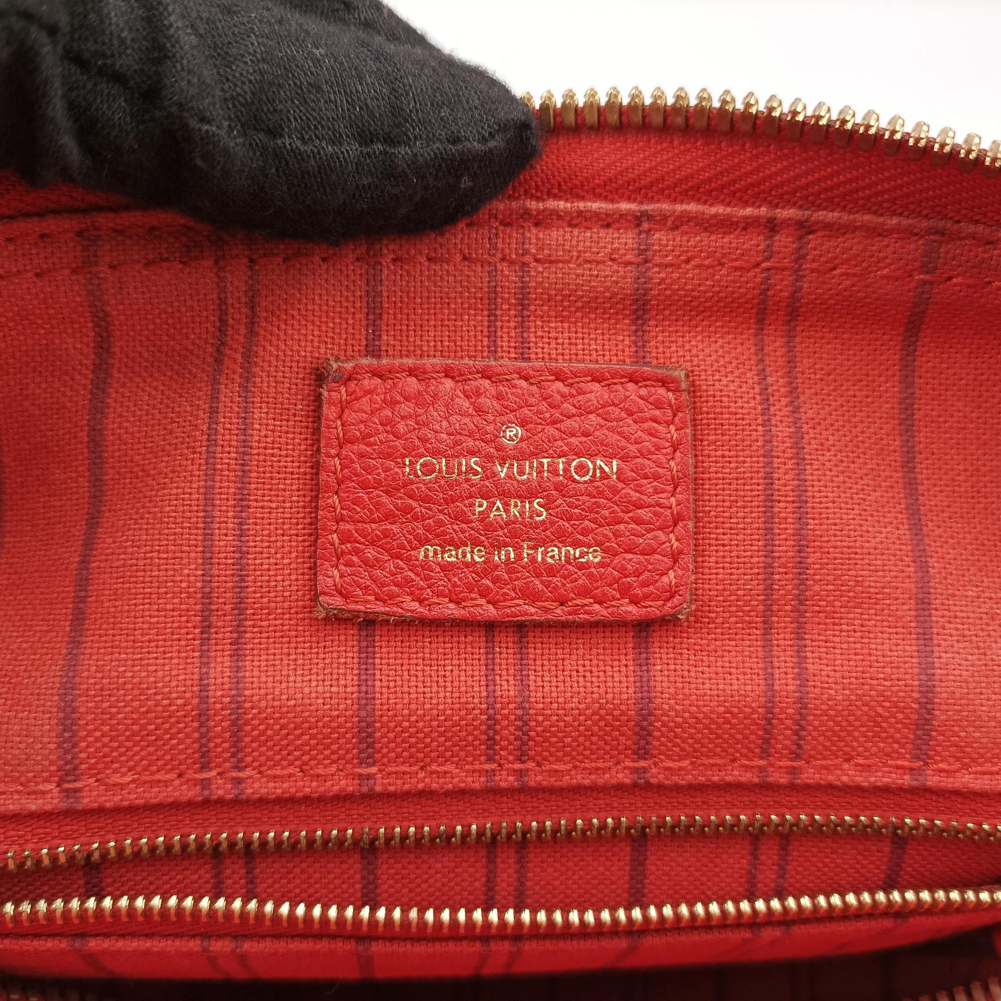 Pre-owned Louis Vuitton Speedy Bandouliere 25 Orian Monogram Empreinte M40758 handbag | stylenewstar