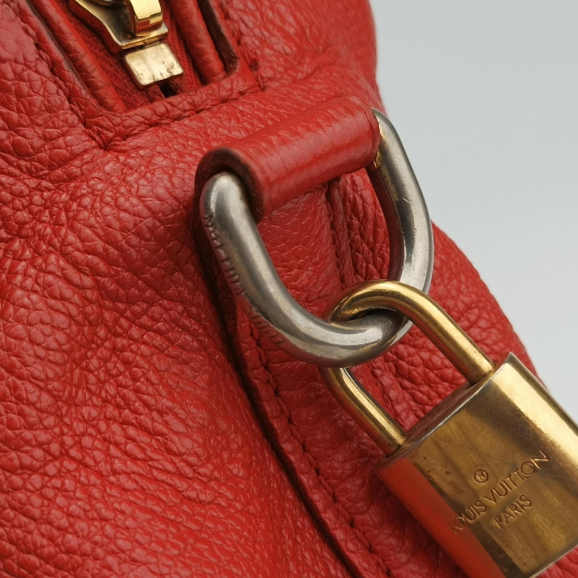 Pre-owned Louis Vuitton Speedy Bandouliere 25 Orian Monogram Empreinte M40758 handbag | stylenewstar