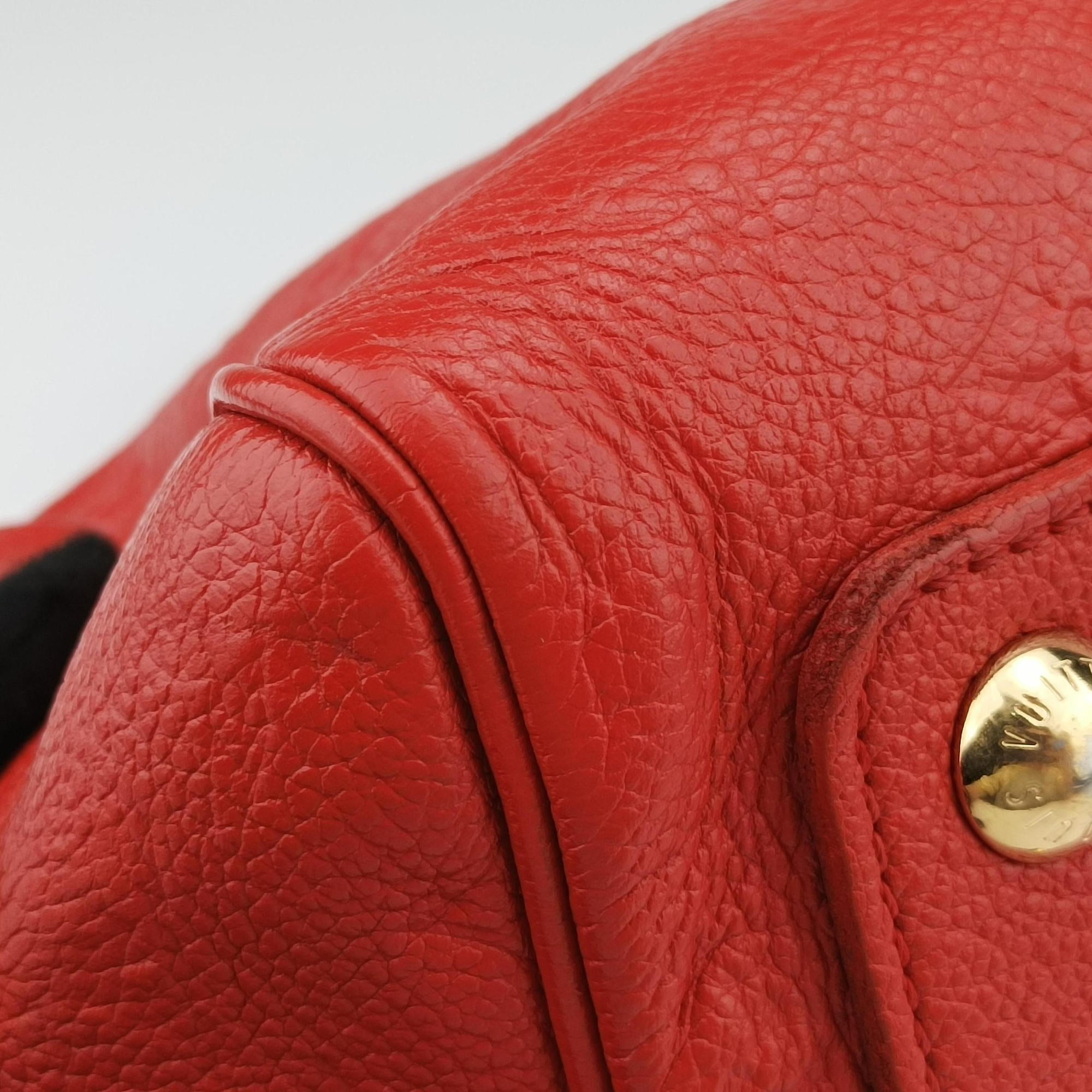 Pre-owned Louis Vuitton Speedy Bandouliere 25 Orian Monogram Empreinte M40758 handbag | stylenewstar