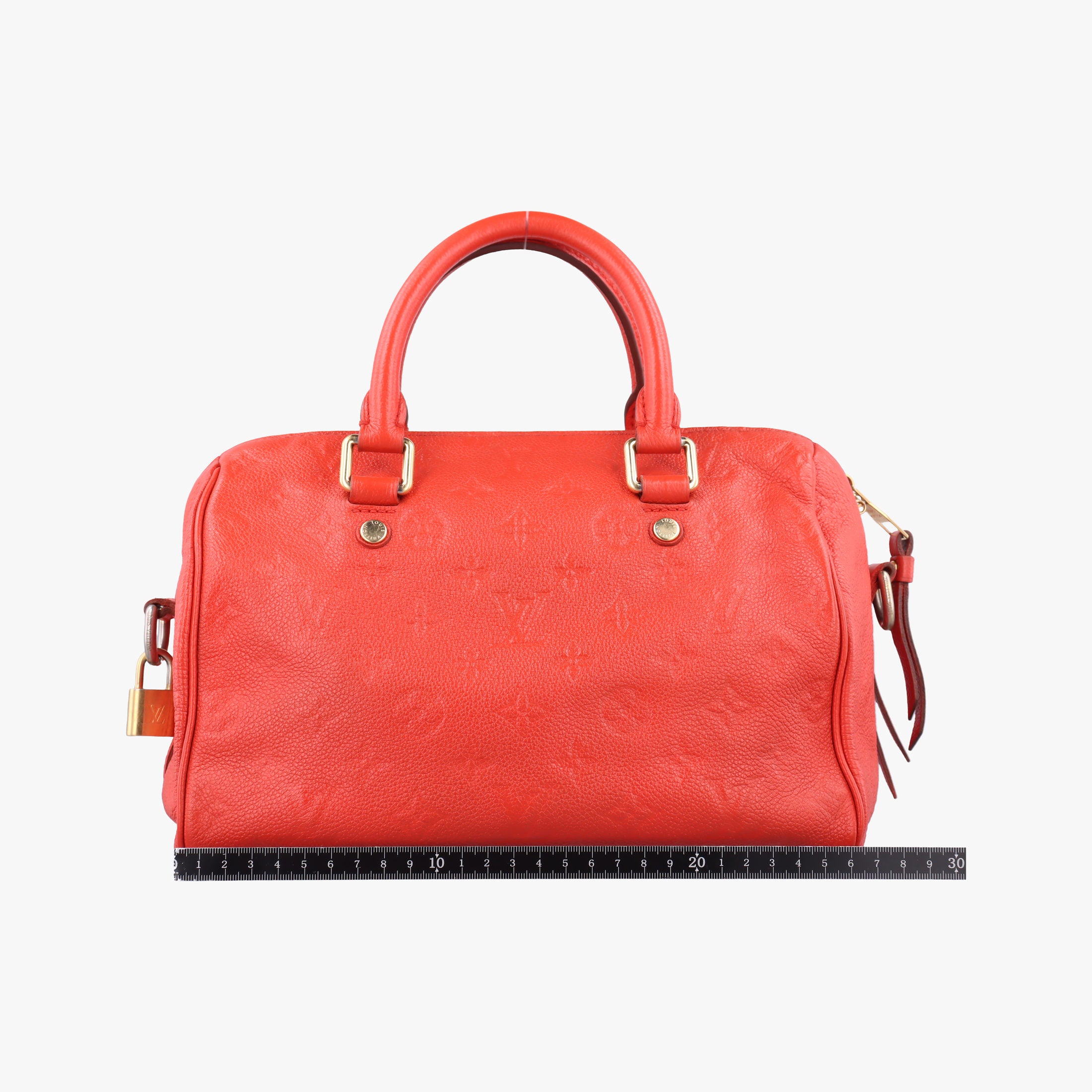 Pre-owned Louis Vuitton Speedy Bandouliere 25 Orian Monogram Empreinte M40758 handbag | stylenewstar
