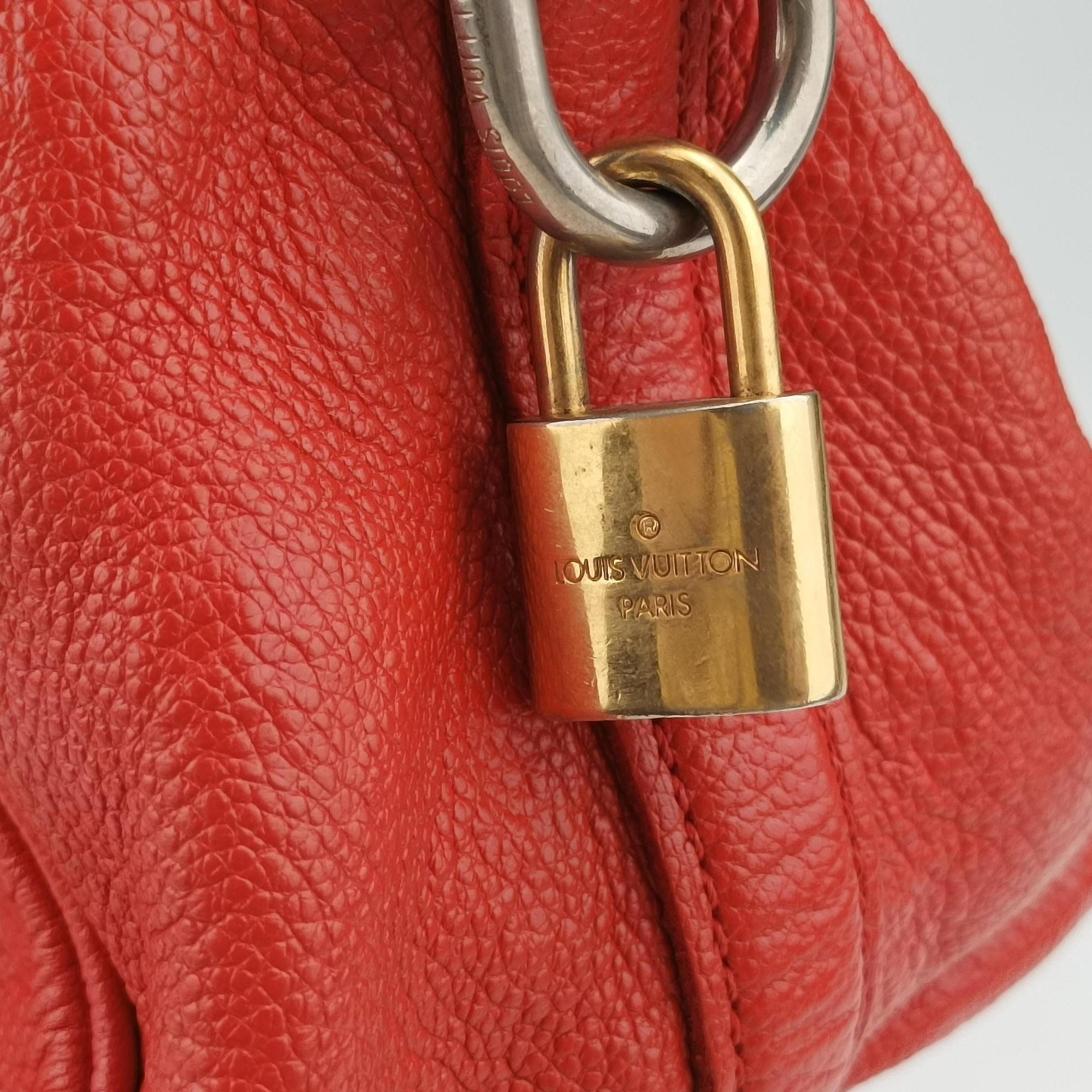 Pre-owned Louis Vuitton Speedy Bandouliere 25 Orian Monogram Empreinte M40758 handbag | stylenewstar