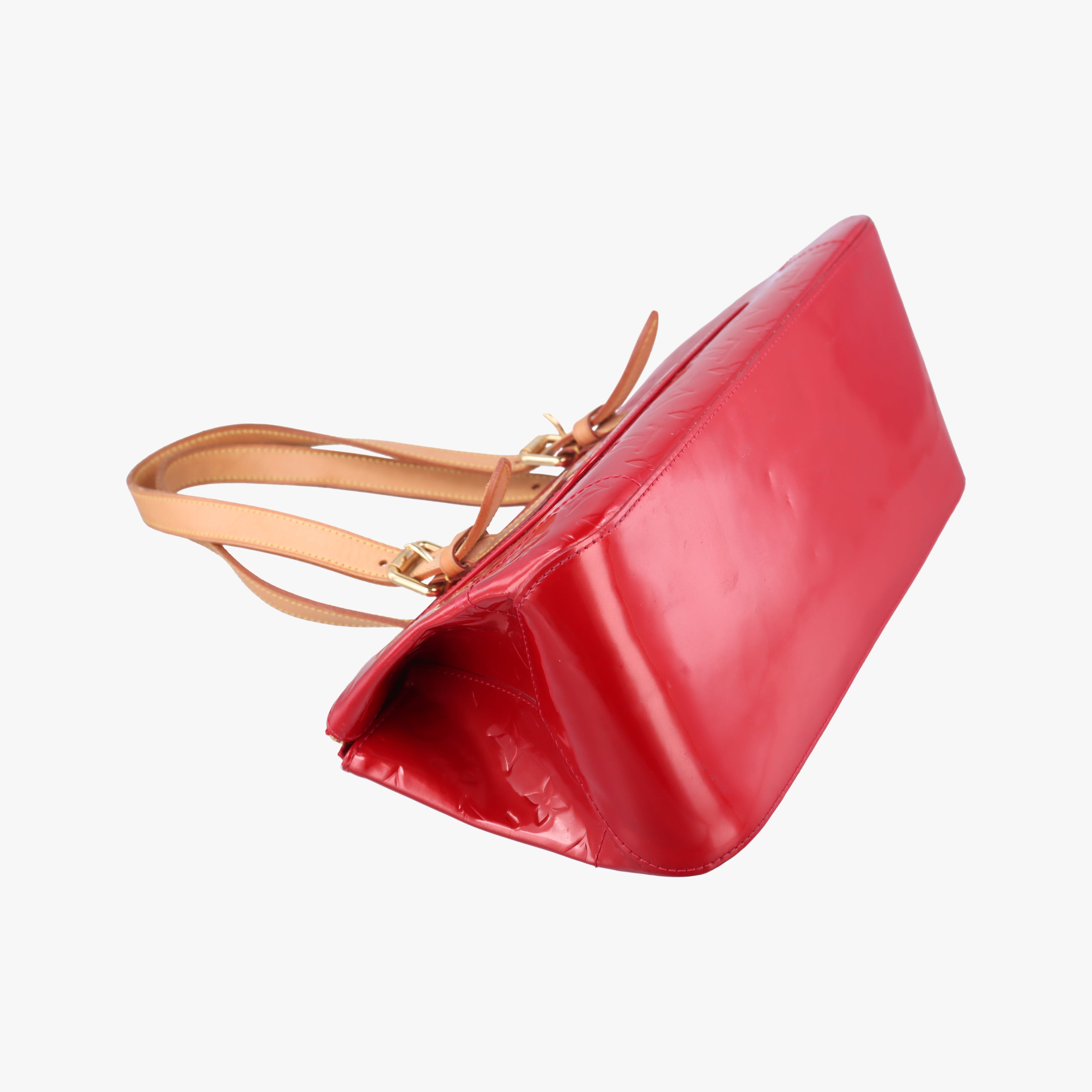 Pre-owned Louis Vuitton Rosewood Avenue POMME D’AMOUR Vernis M93507 handbag | stylenewstar