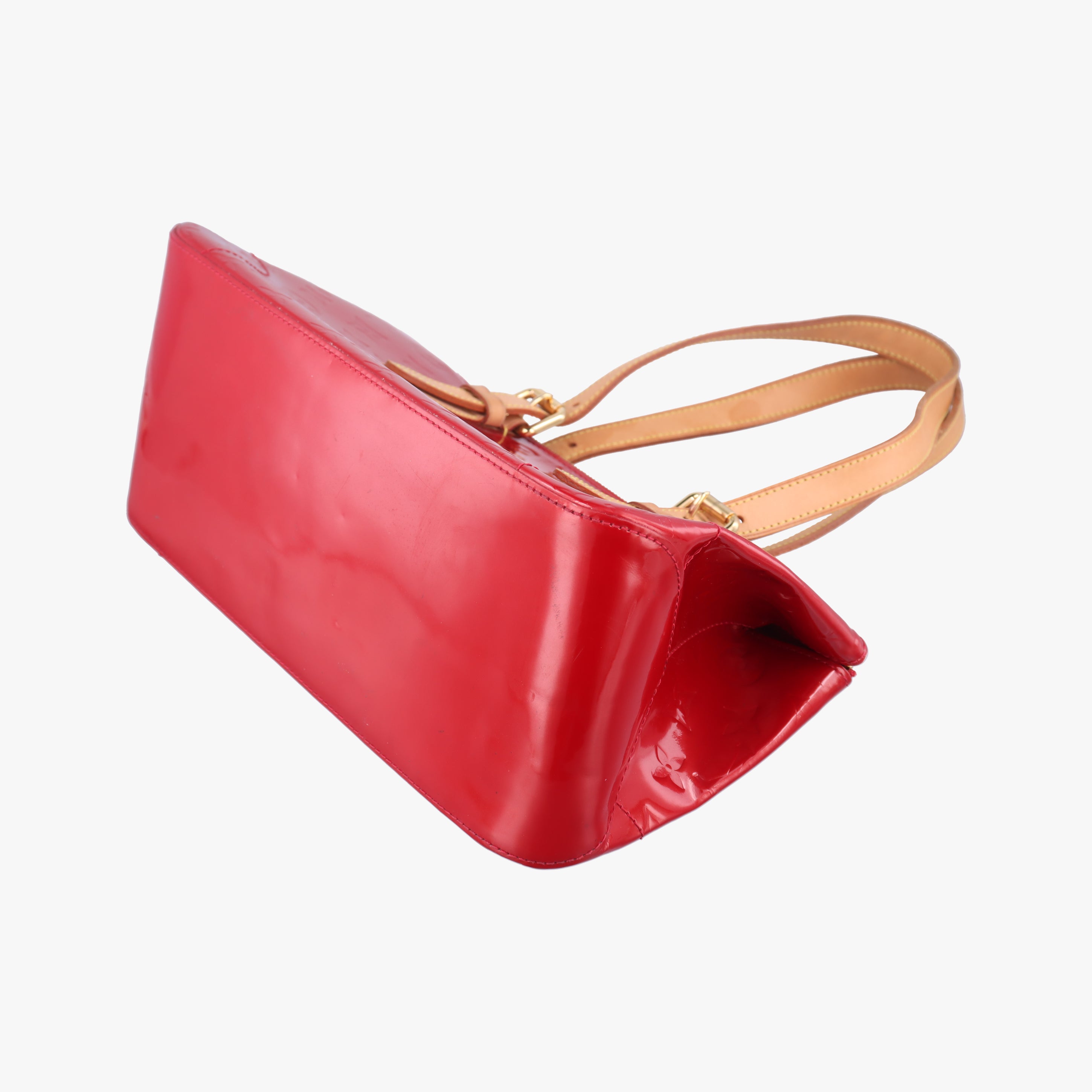 Pre-owned Louis Vuitton Rosewood Avenue POMME D’AMOUR Vernis M93507 handbag | stylenewstar