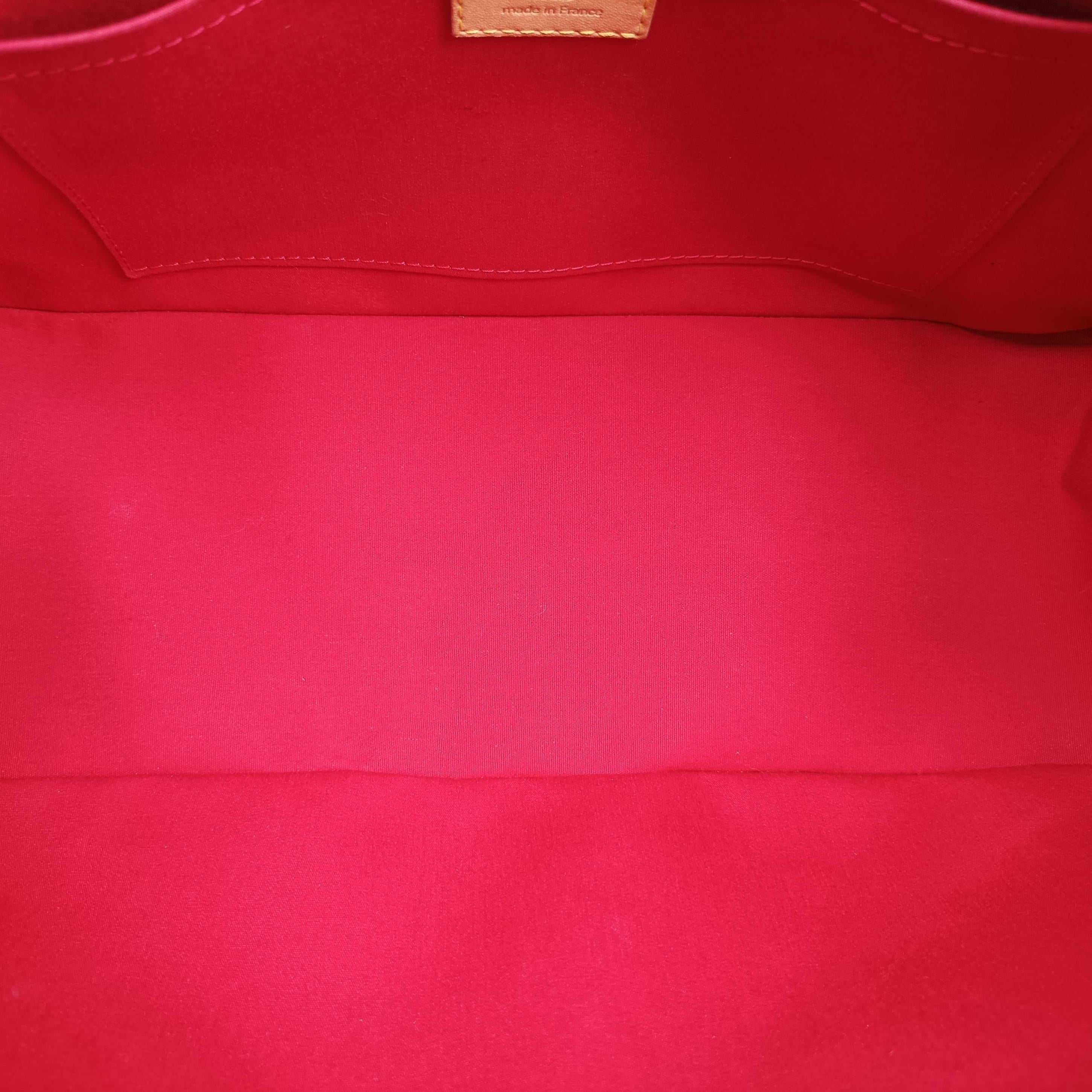 Pre-owned Louis Vuitton Rosewood Avenue POMME D’AMOUR Vernis M93507 handbag | stylenewstar