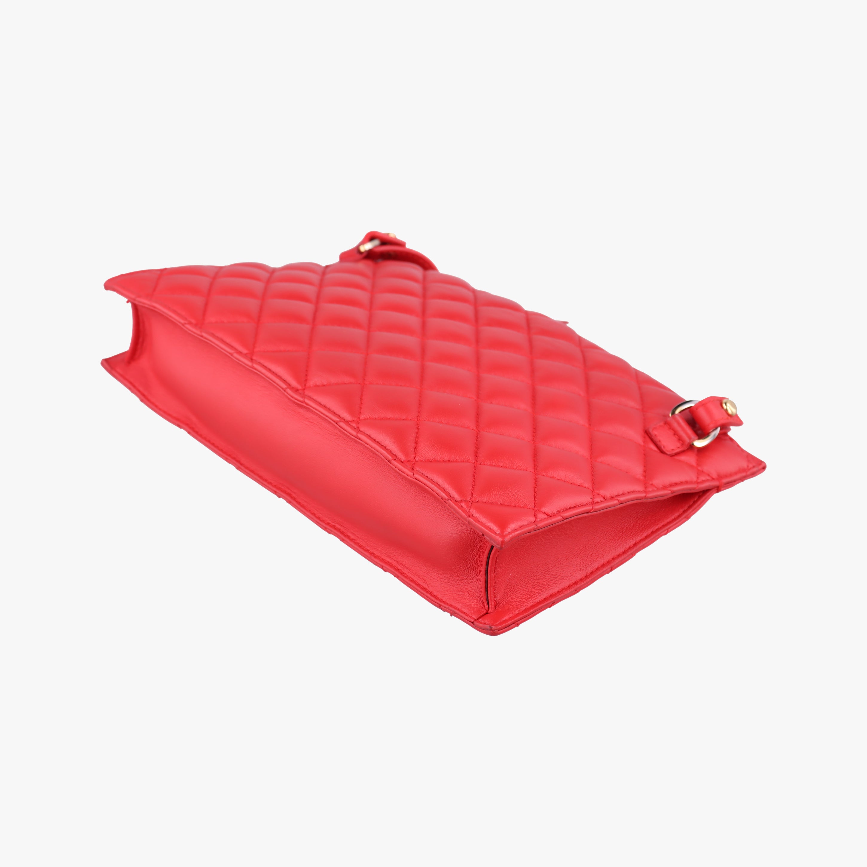 Secondhand VERSACE medusa Red leather  shoulderbag | stylenewstar
