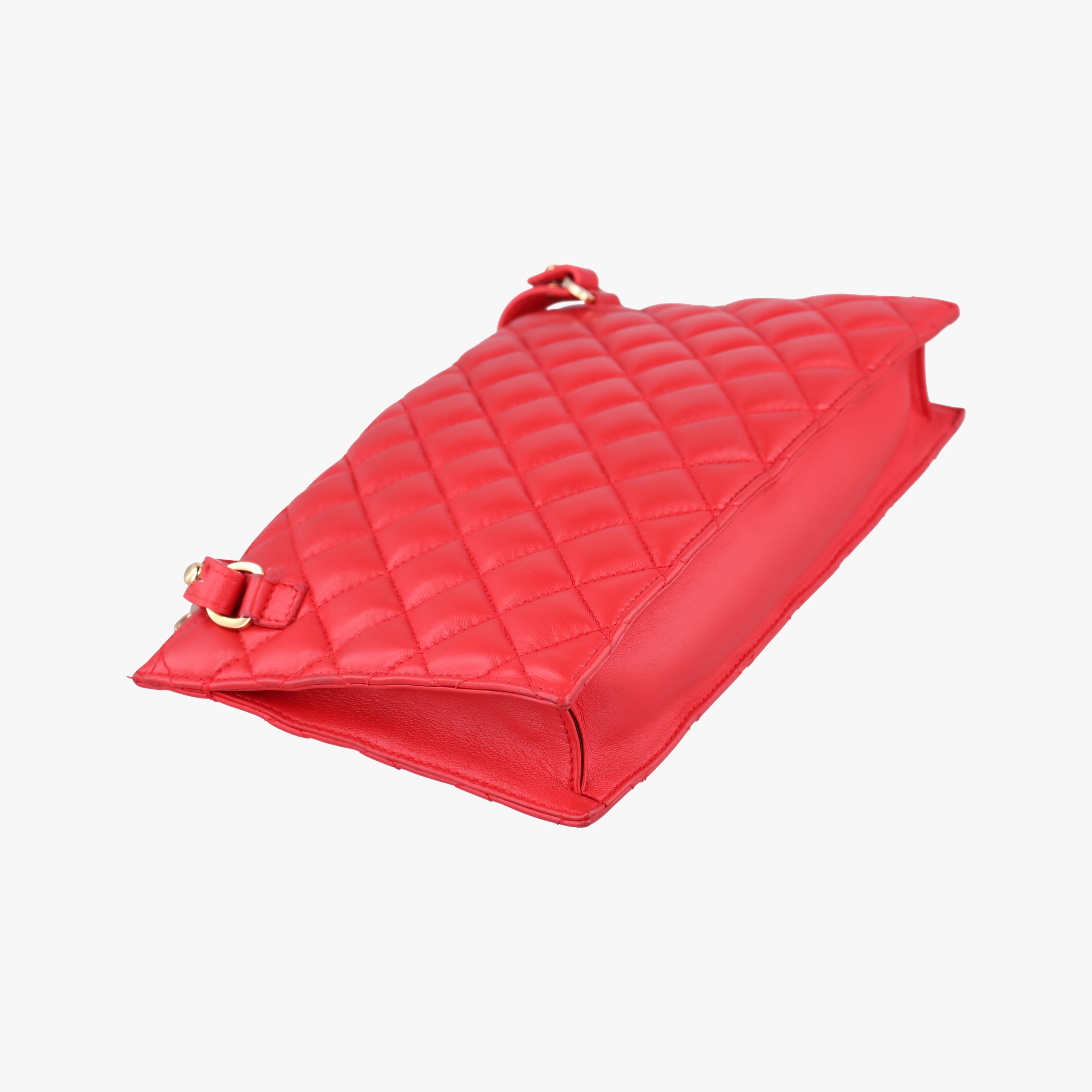 Secondhand VERSACE medusa Red leather  shoulderbag | stylenewstar