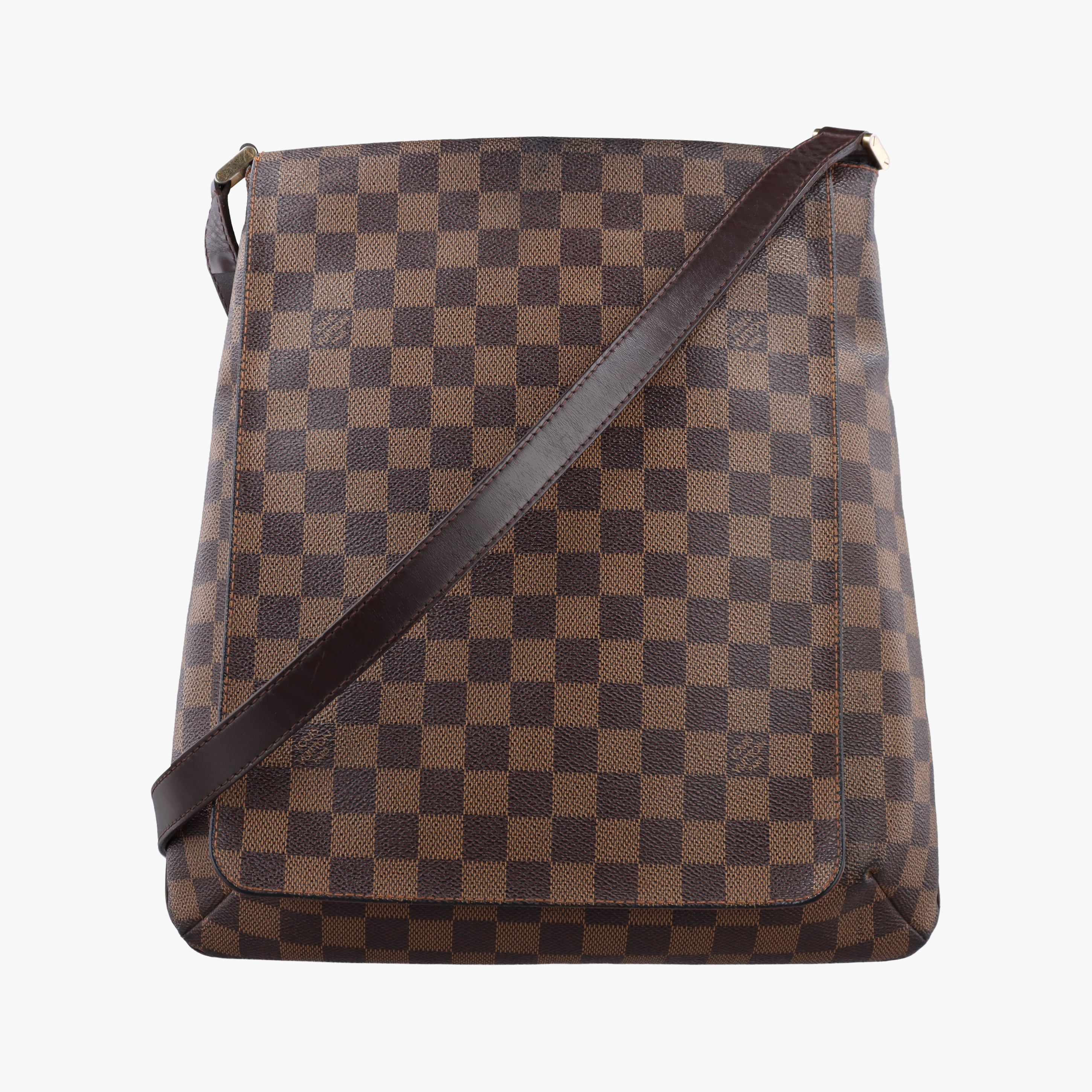 Pre-owned Louis Vuitton Musette Ebene Damier canvas N51302 shoulderbag | stylenewstar