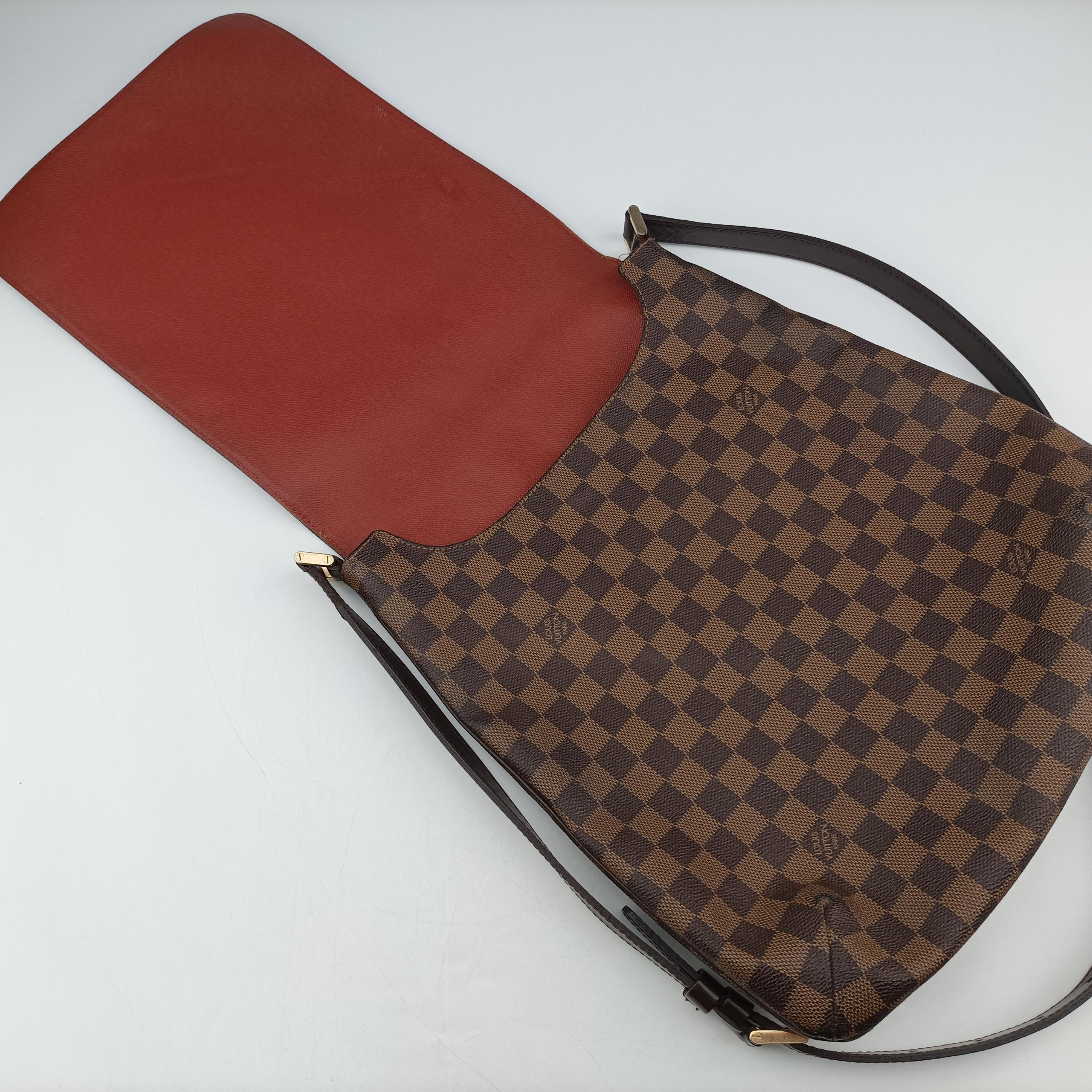 Pre-owned Louis Vuitton Musette Ebene Damier canvas N51302 shoulderbag | stylenewstar