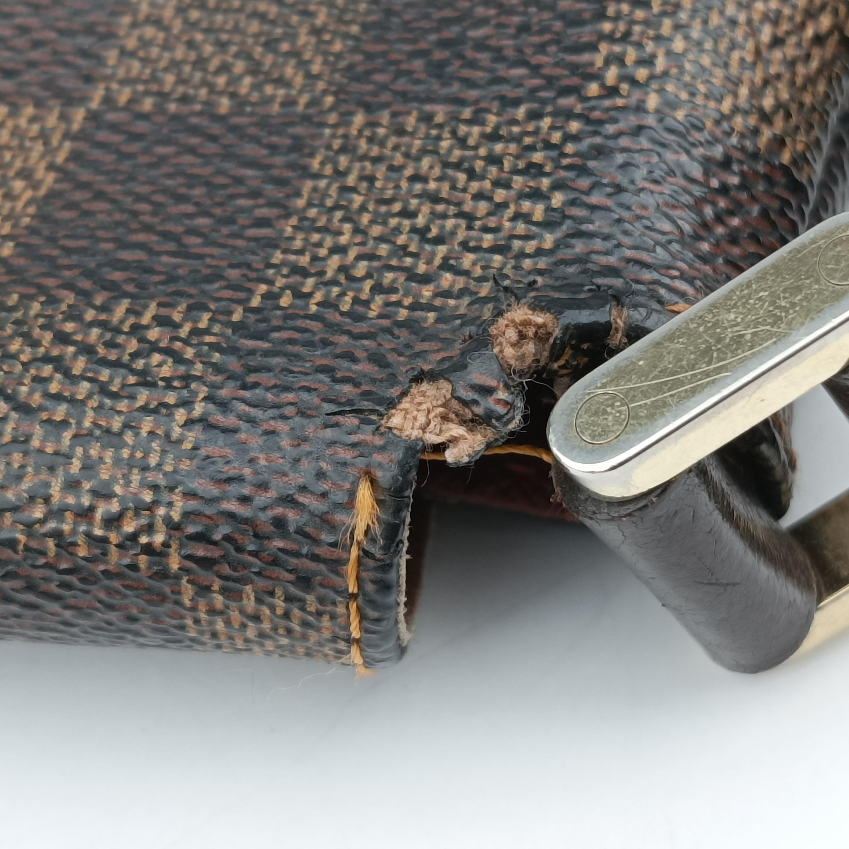 Pre-owned Louis Vuitton Musette Ebene Damier canvas N51302 shoulderbag | stylenewstar