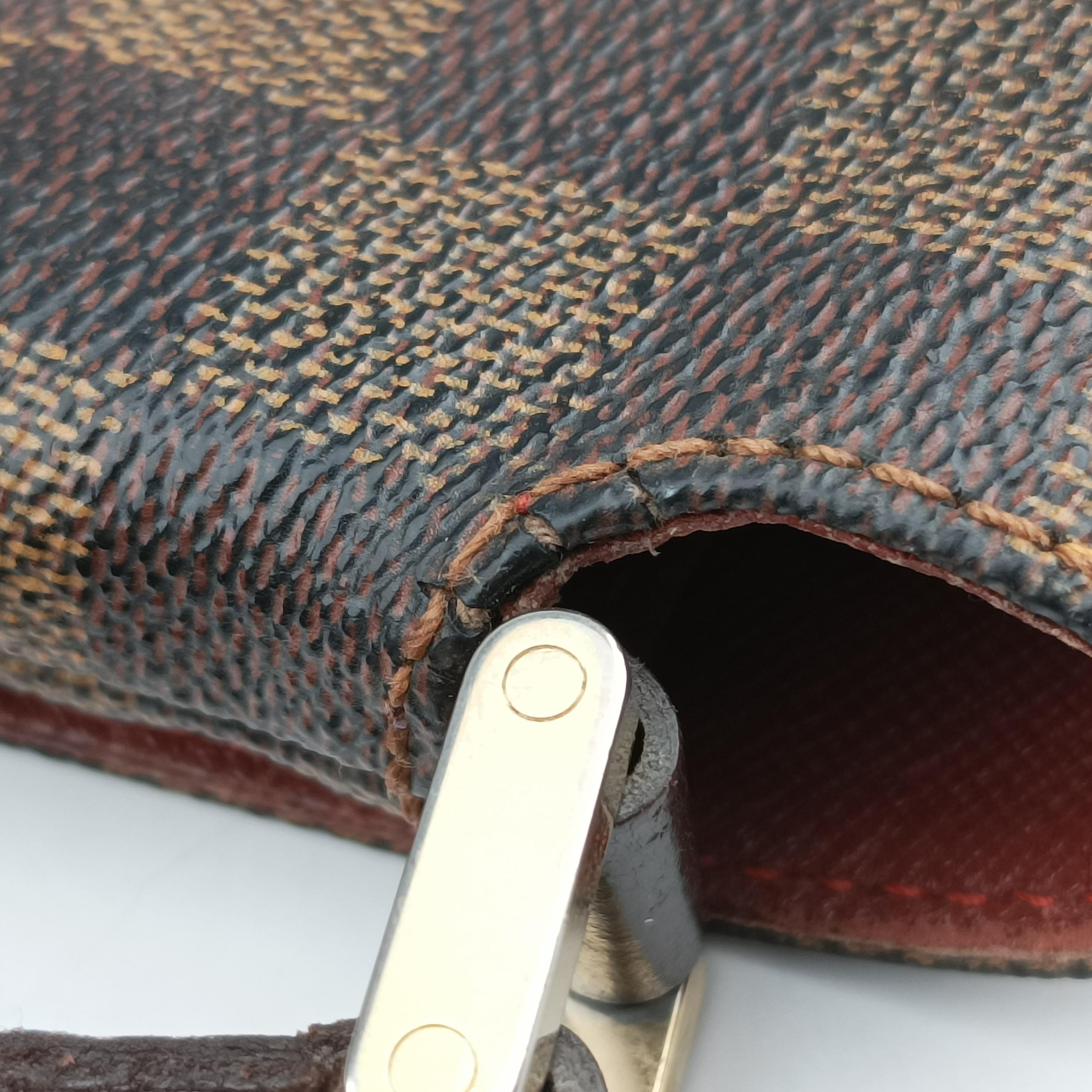 Pre-owned Louis Vuitton Musette Ebene Damier canvas N51302 shoulderbag | stylenewstar