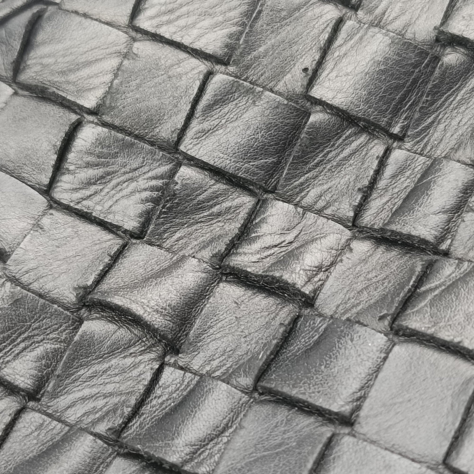 Pre-owned Bottega Veneta Intrecciato Black lambskin  handbag | stylenewstar