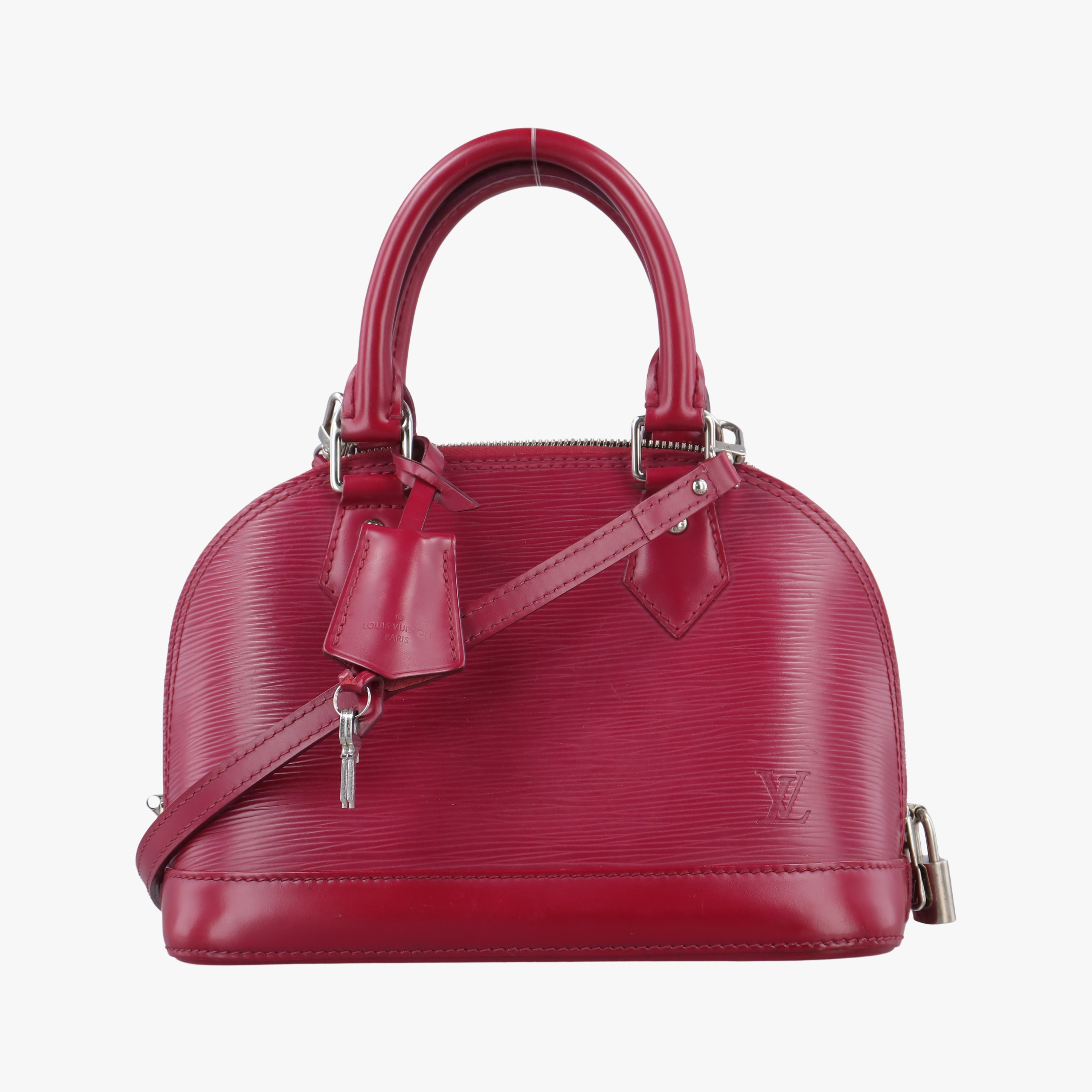 Vintage Louis Vuitton Alma BB FUCHSIA Epi M40851 shoulderbag | stylenewstar