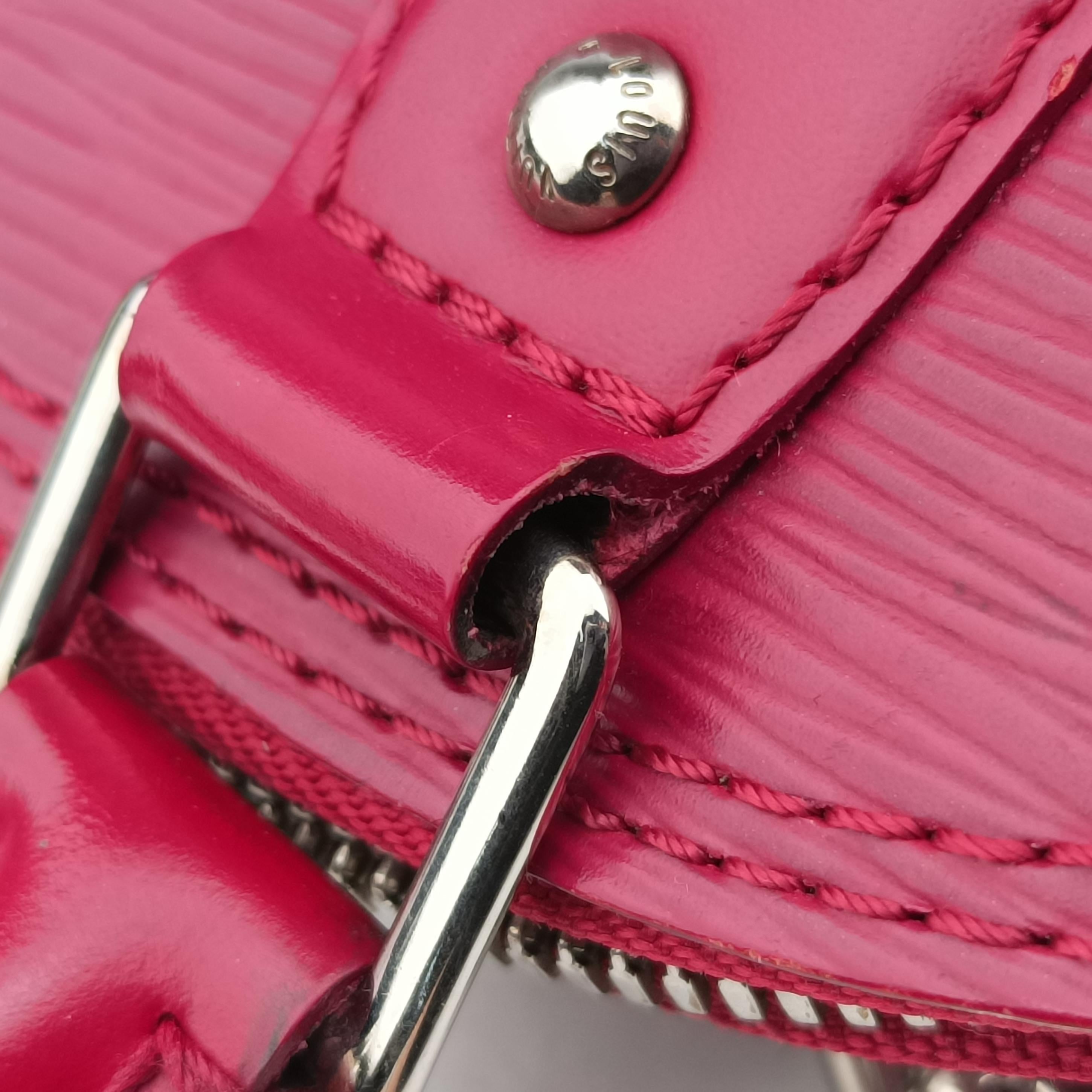 Vintage Louis Vuitton Alma BB FUCHSIA Epi M40851 shoulderbag | stylenewstar