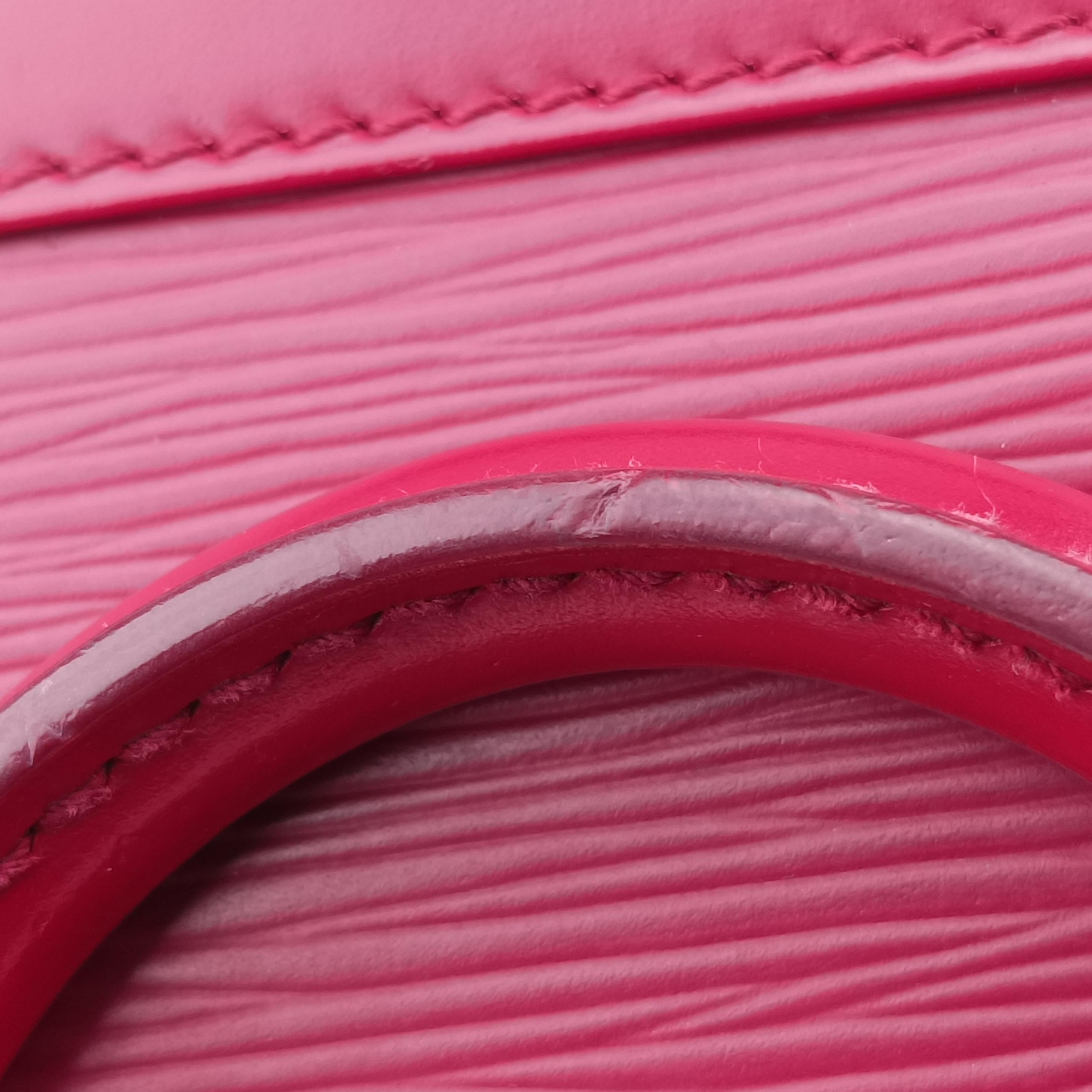 Vintage Louis Vuitton Alma BB FUCHSIA Epi M40851 shoulderbag | stylenewstar