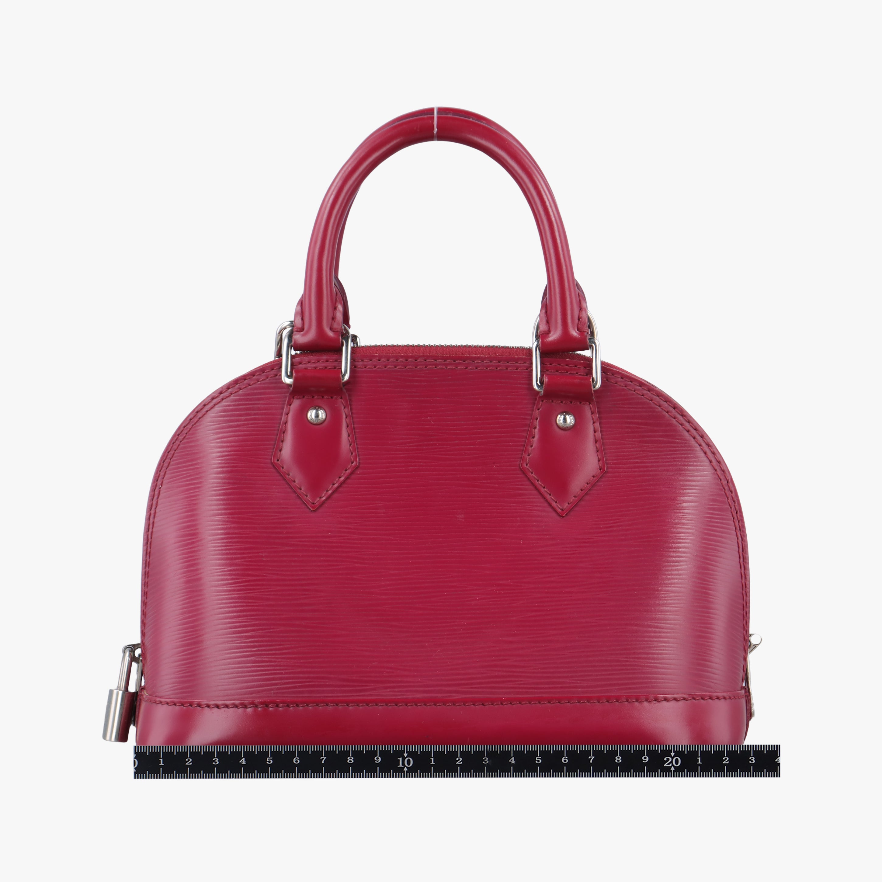 Vintage Louis Vuitton Alma BB FUCHSIA Epi M40851 shoulderbag | stylenewstar
