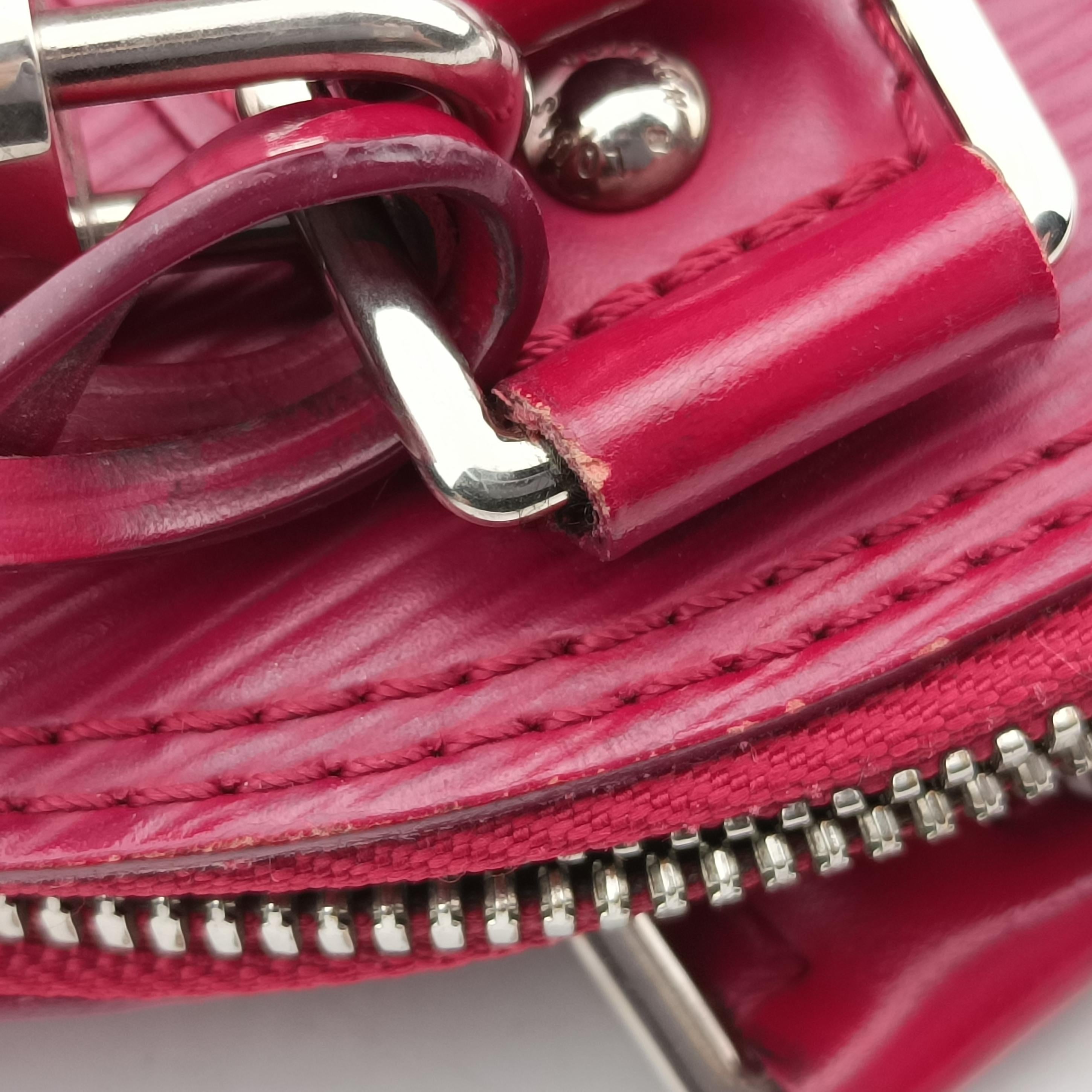 Vintage Louis Vuitton Alma BB FUCHSIA Epi M40851 shoulderbag | stylenewstar