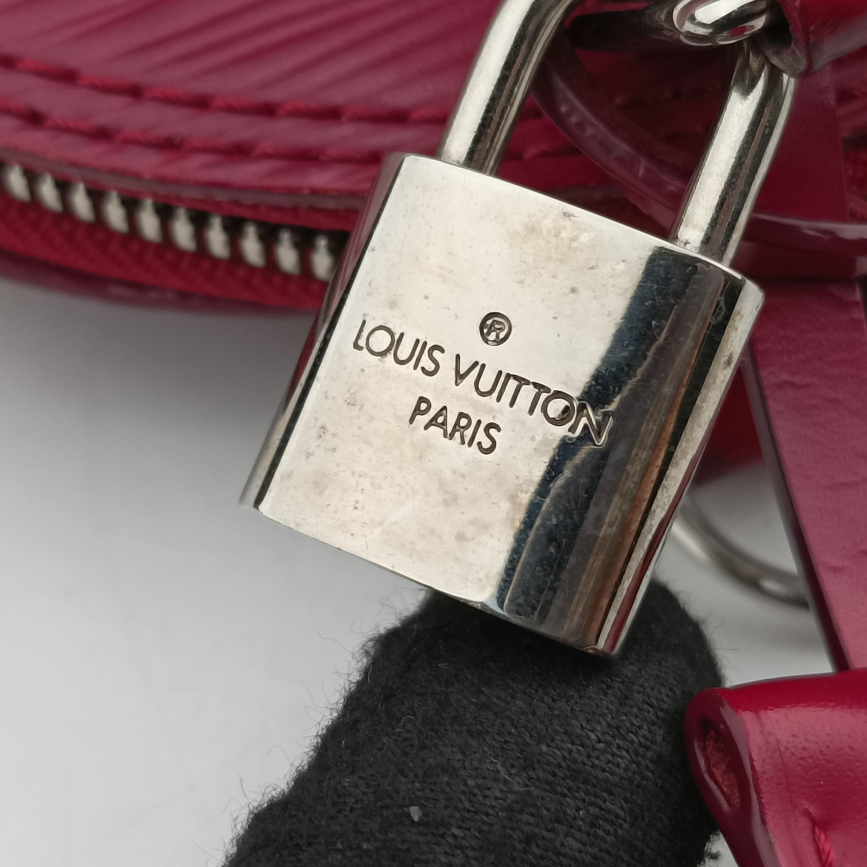 Vintage Louis Vuitton Alma BB FUCHSIA Epi M40851 shoulderbag | stylenewstar