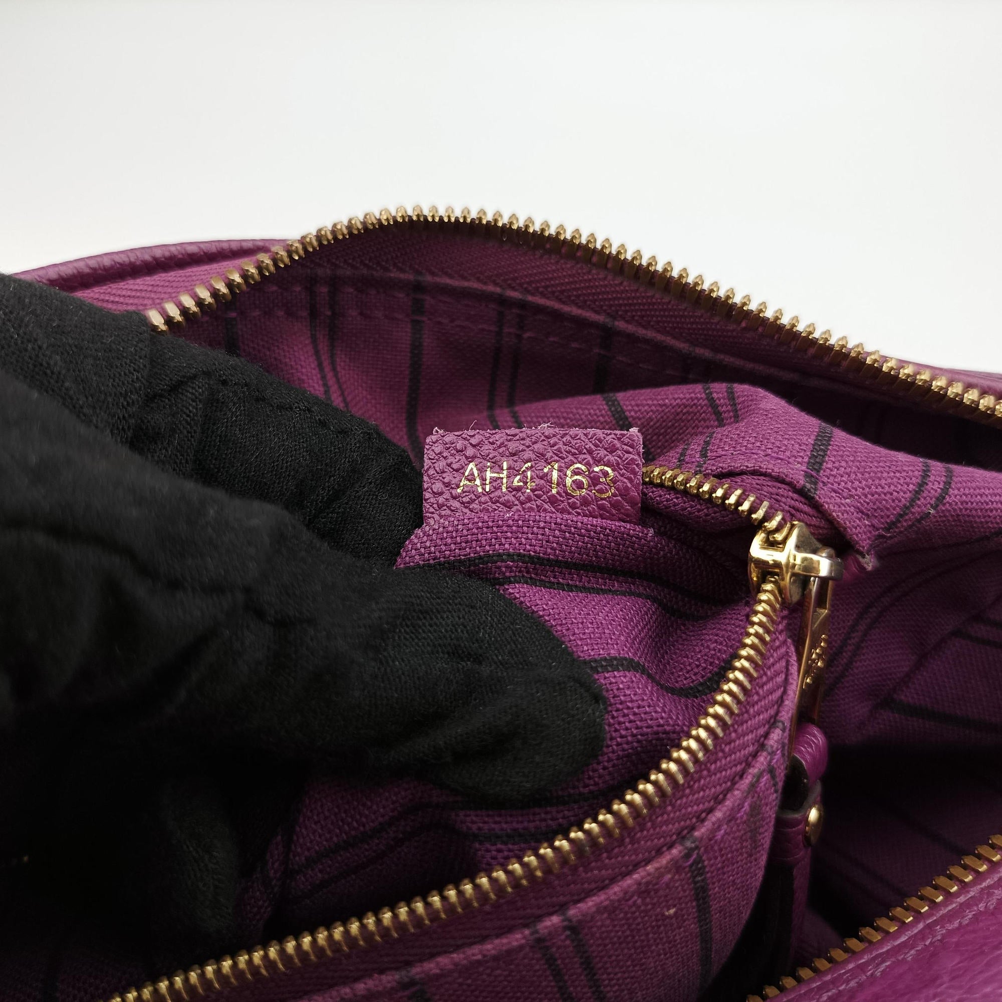 Pre-owned Louis Vuitton Speedy Bandouliere 30 Aurore Monogram Empreinte M40755 shoulderbag | stylenewstar