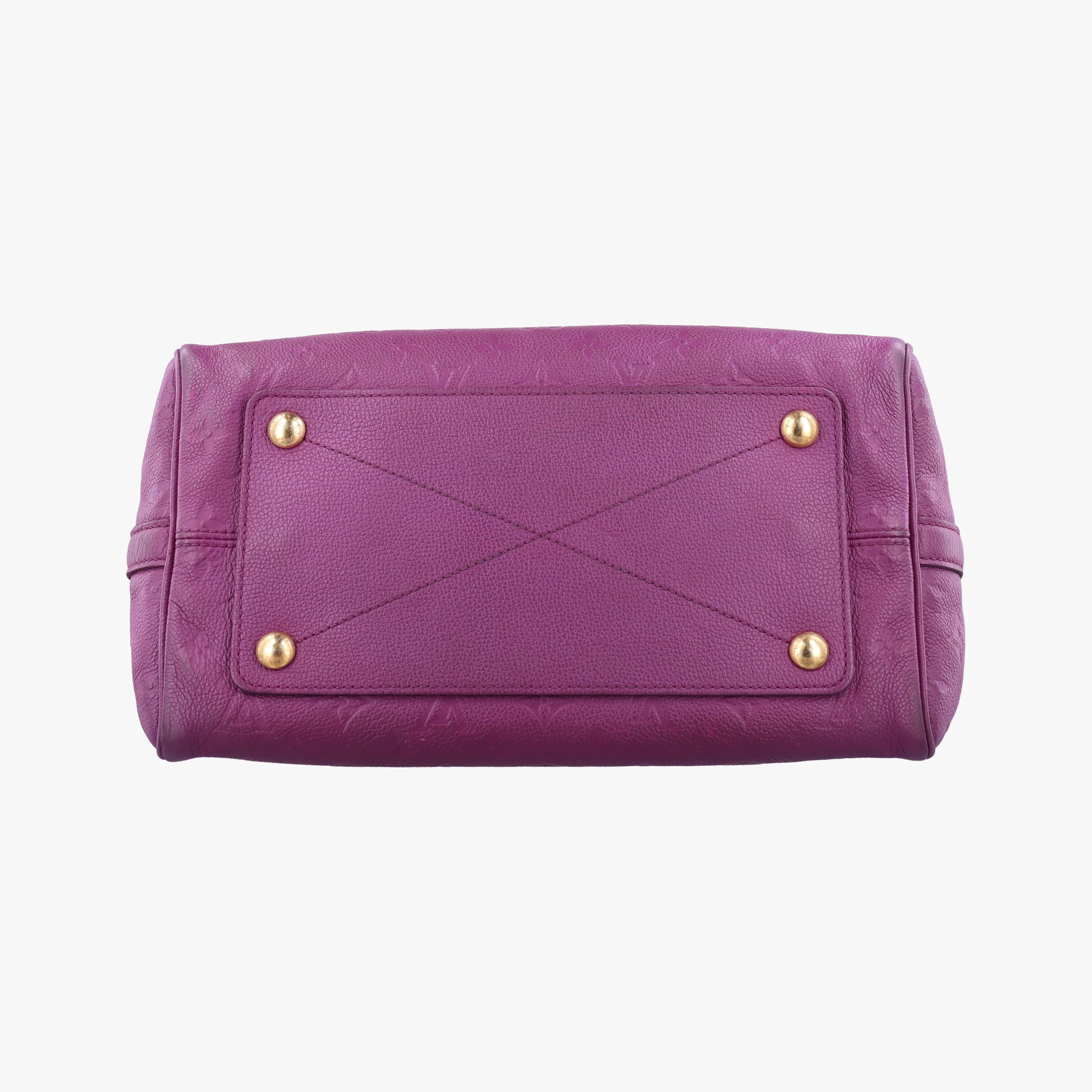 Pre-owned Louis Vuitton Speedy Bandouliere 30 Aurore Monogram Empreinte M40755 shoulderbag | stylenewstar